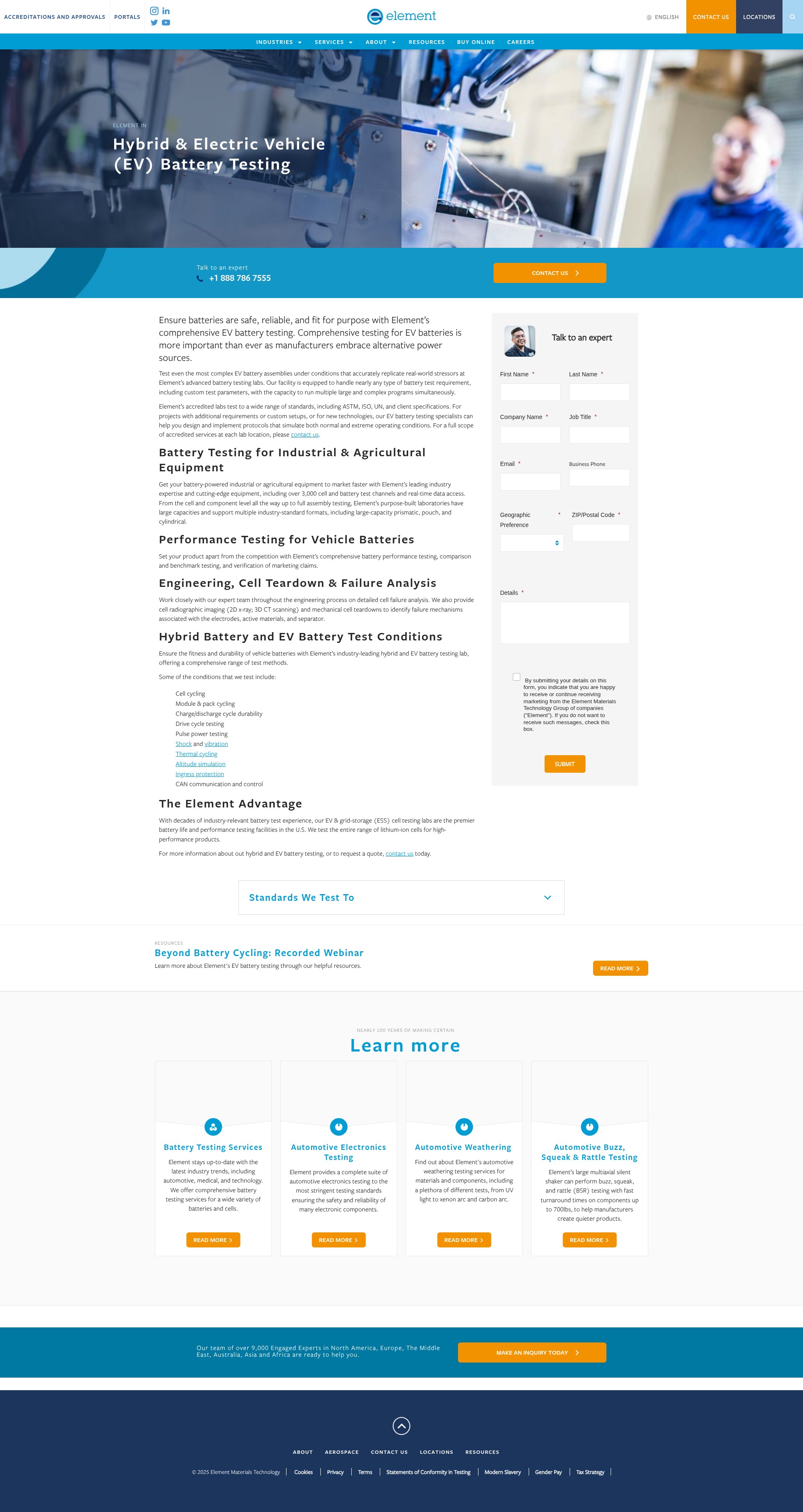 Landing Page