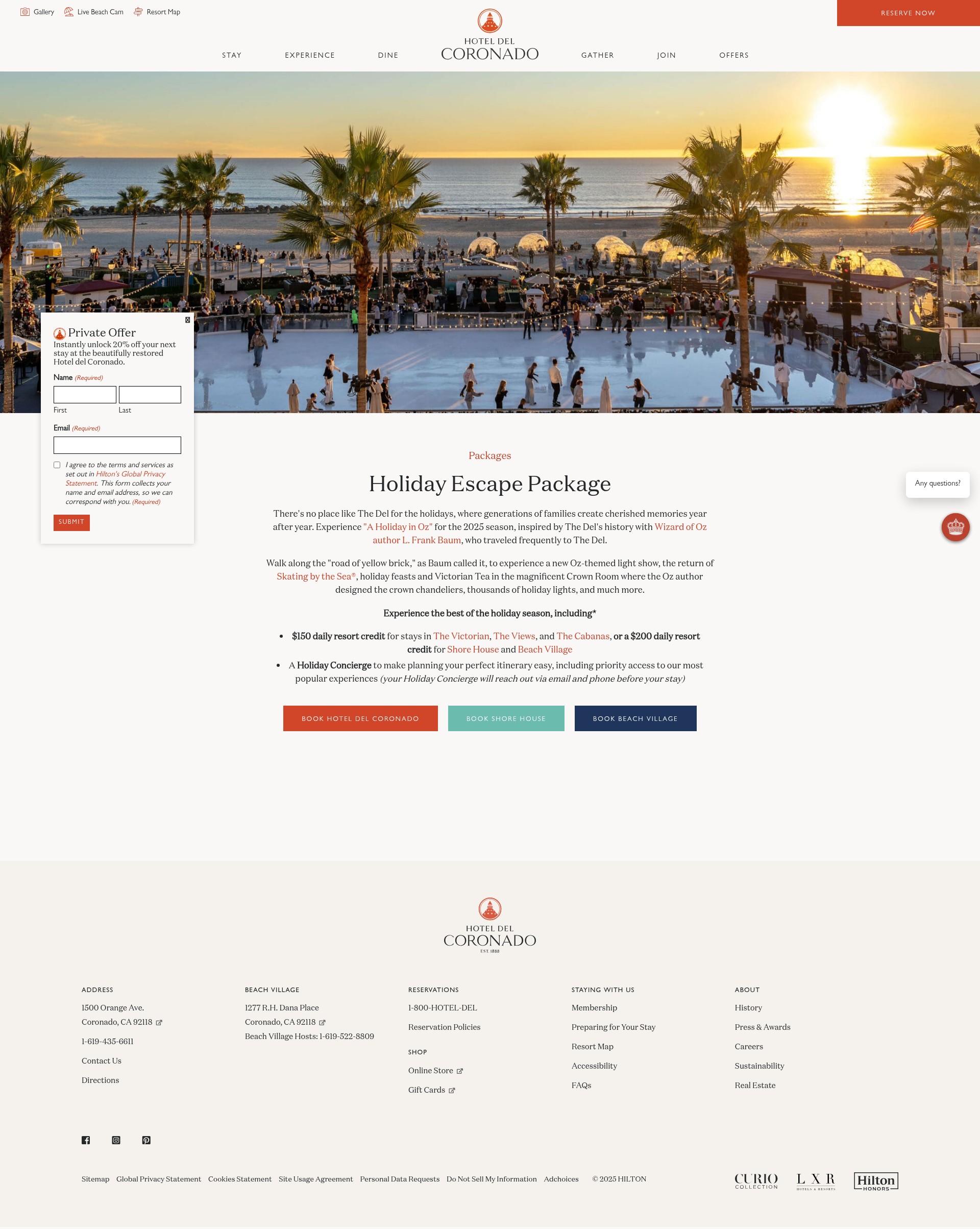 Landing Page