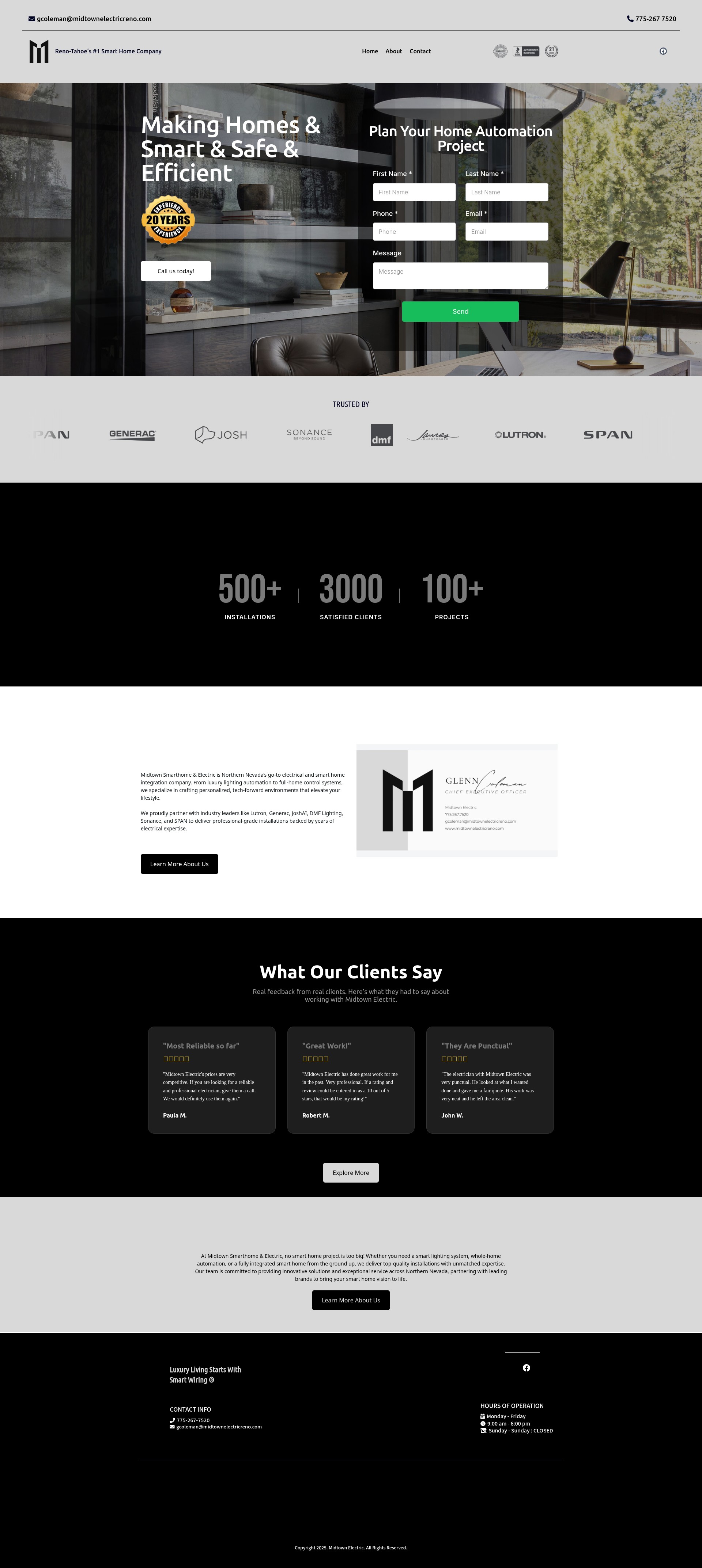 Landing Page