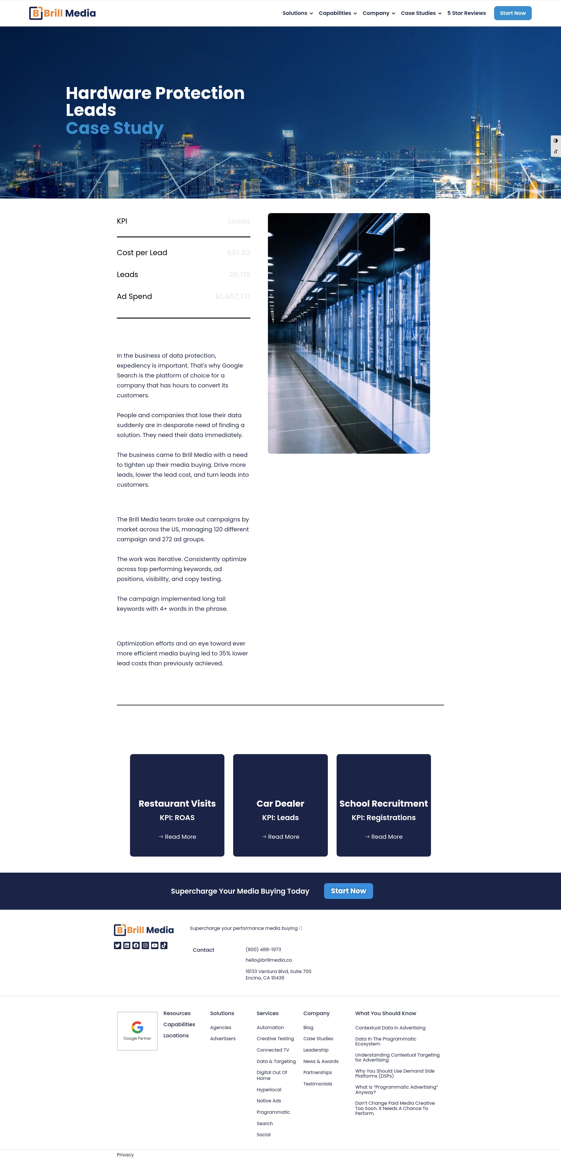 Landing Page