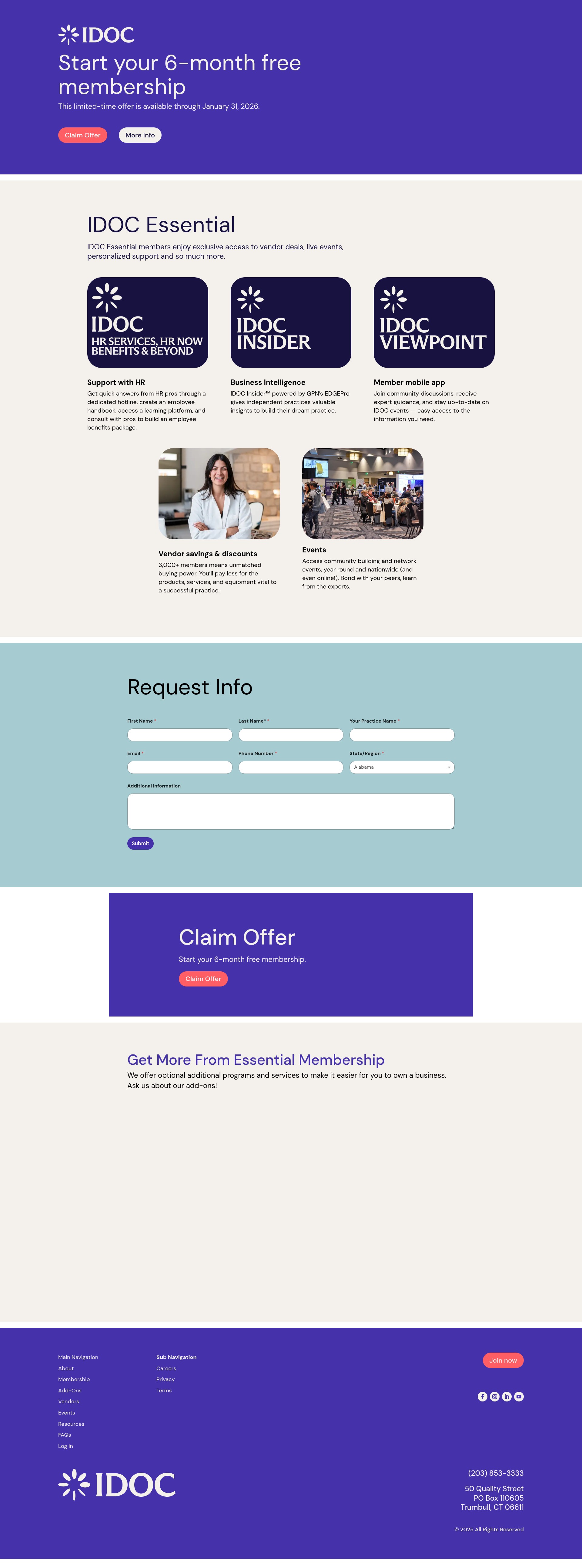 Landing Page