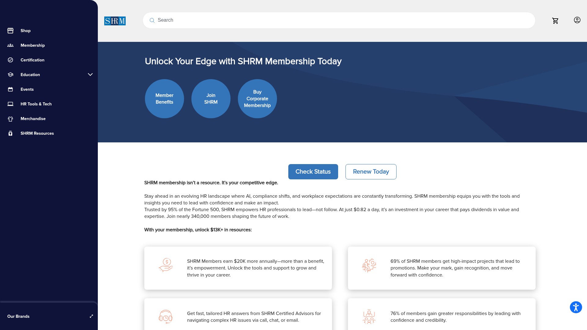 Landing Page