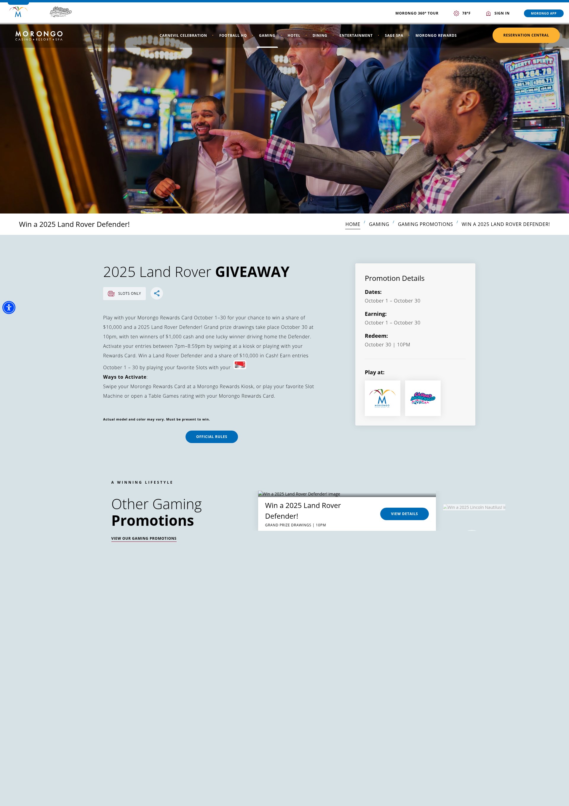 Landing Page