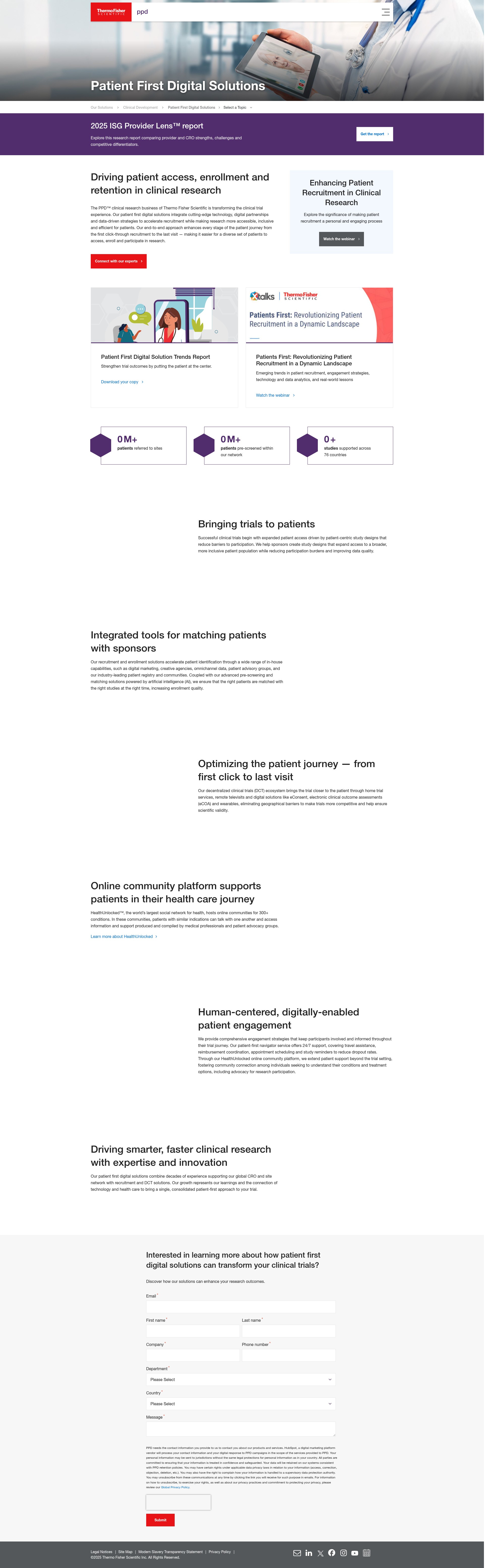 Landing Page