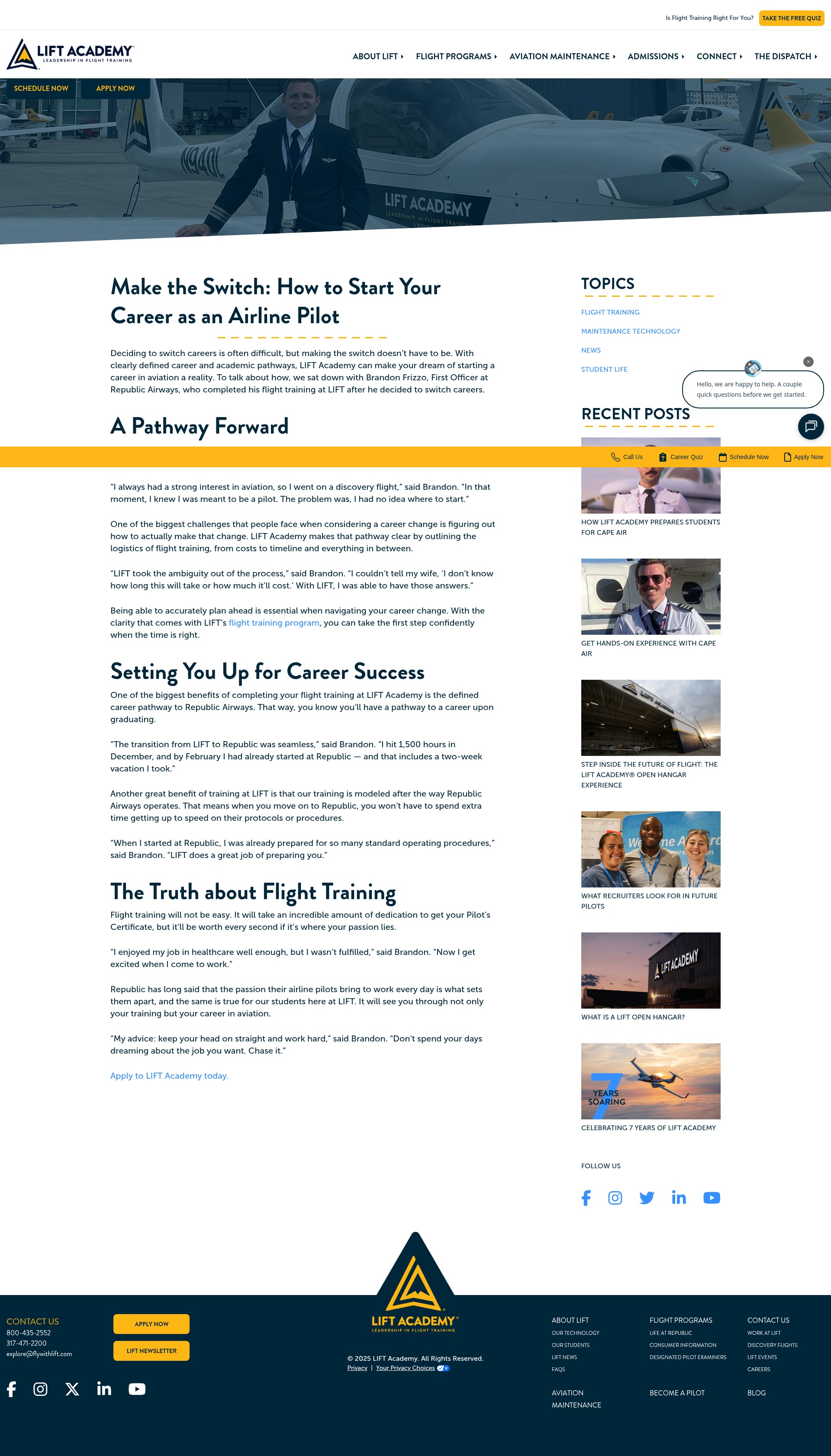 Landing Page