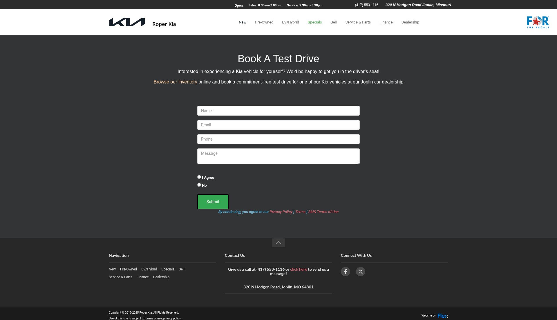 Landing Page