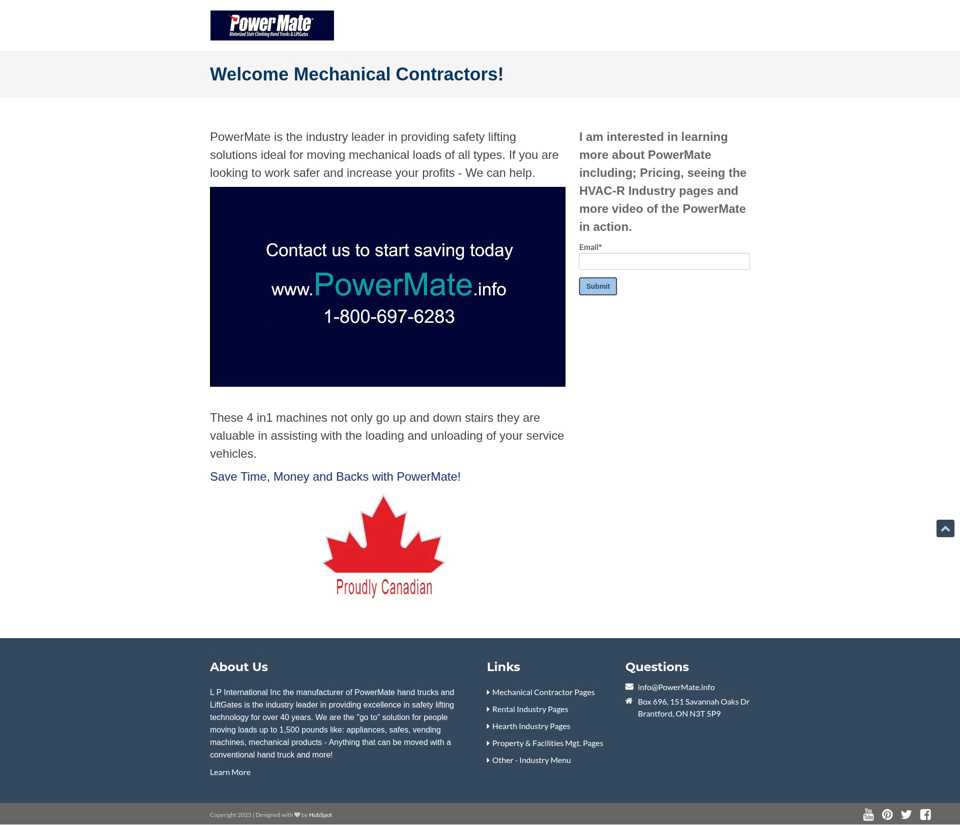 Landing Page