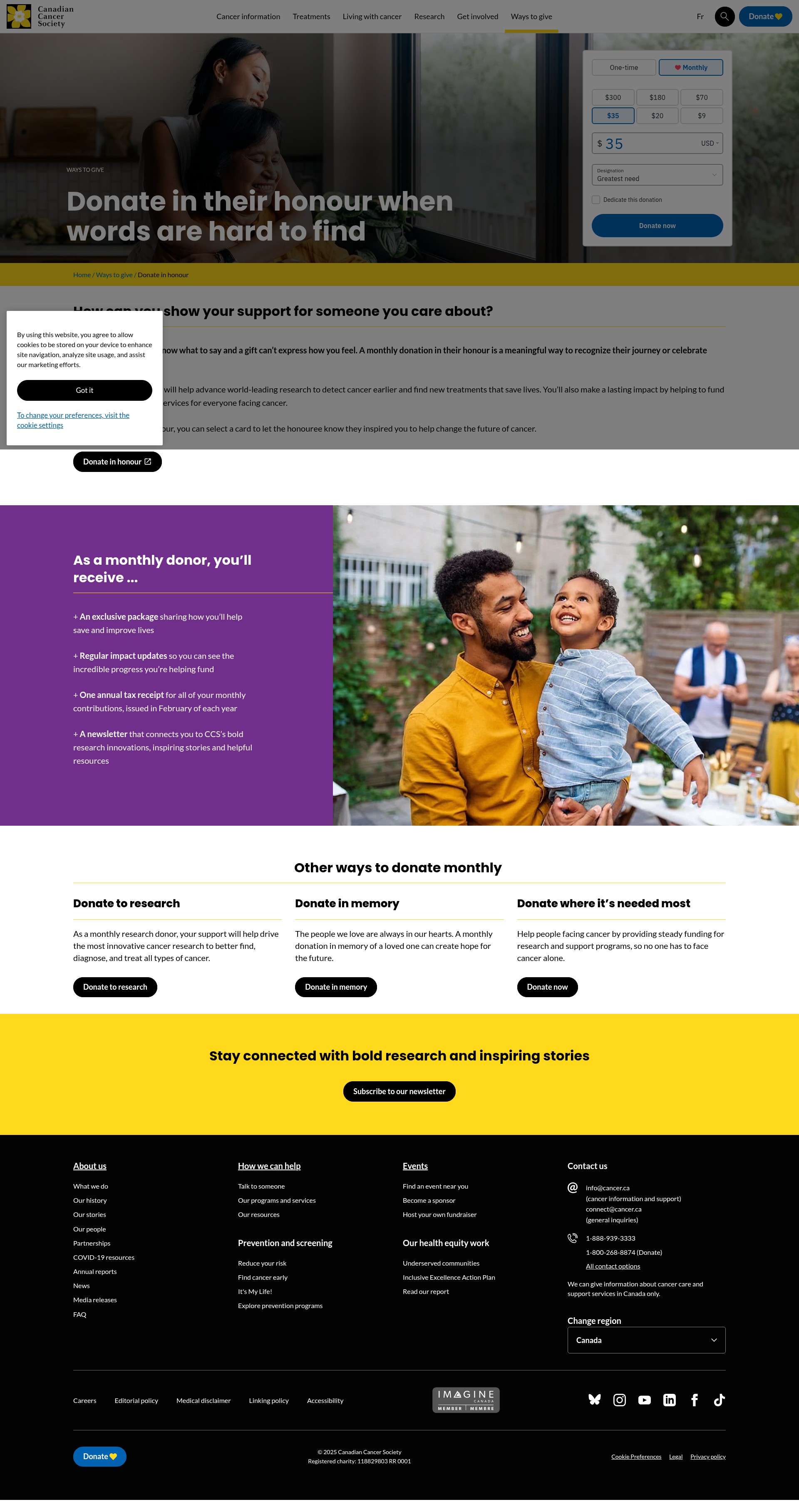 Landing Page