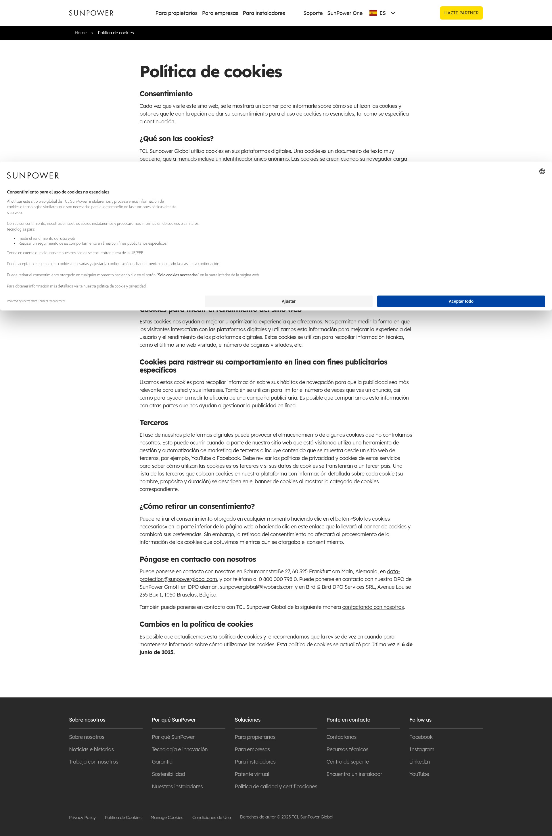 Landing Page