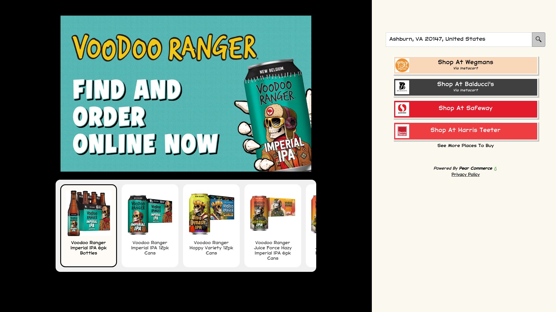 Landing Page