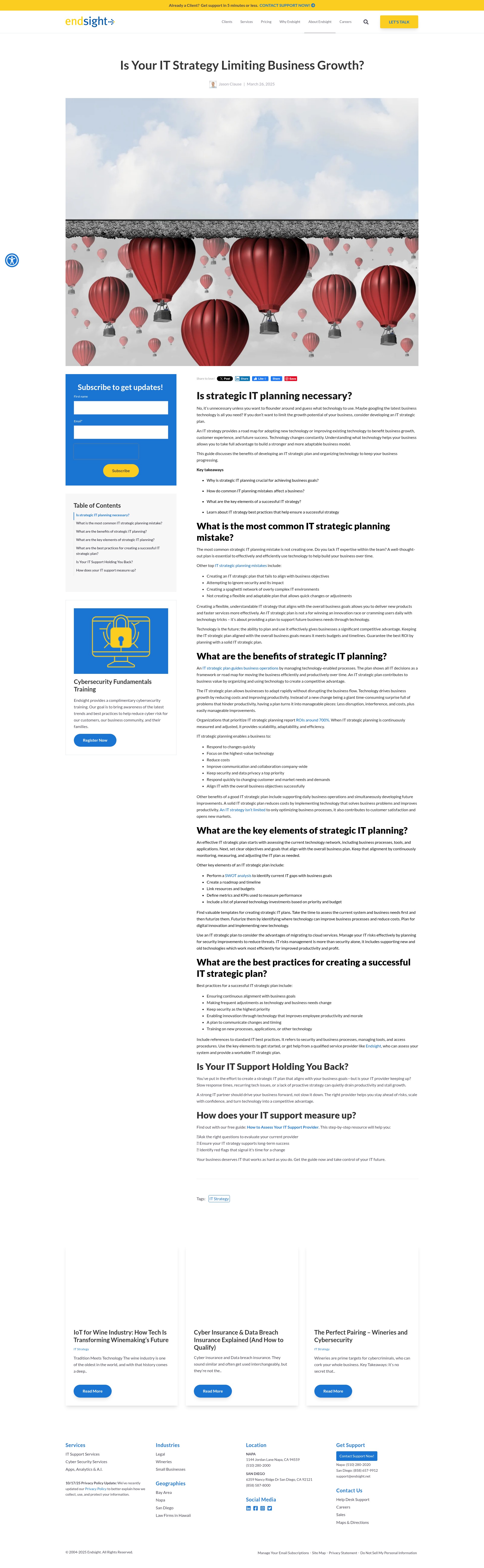 Landing Page