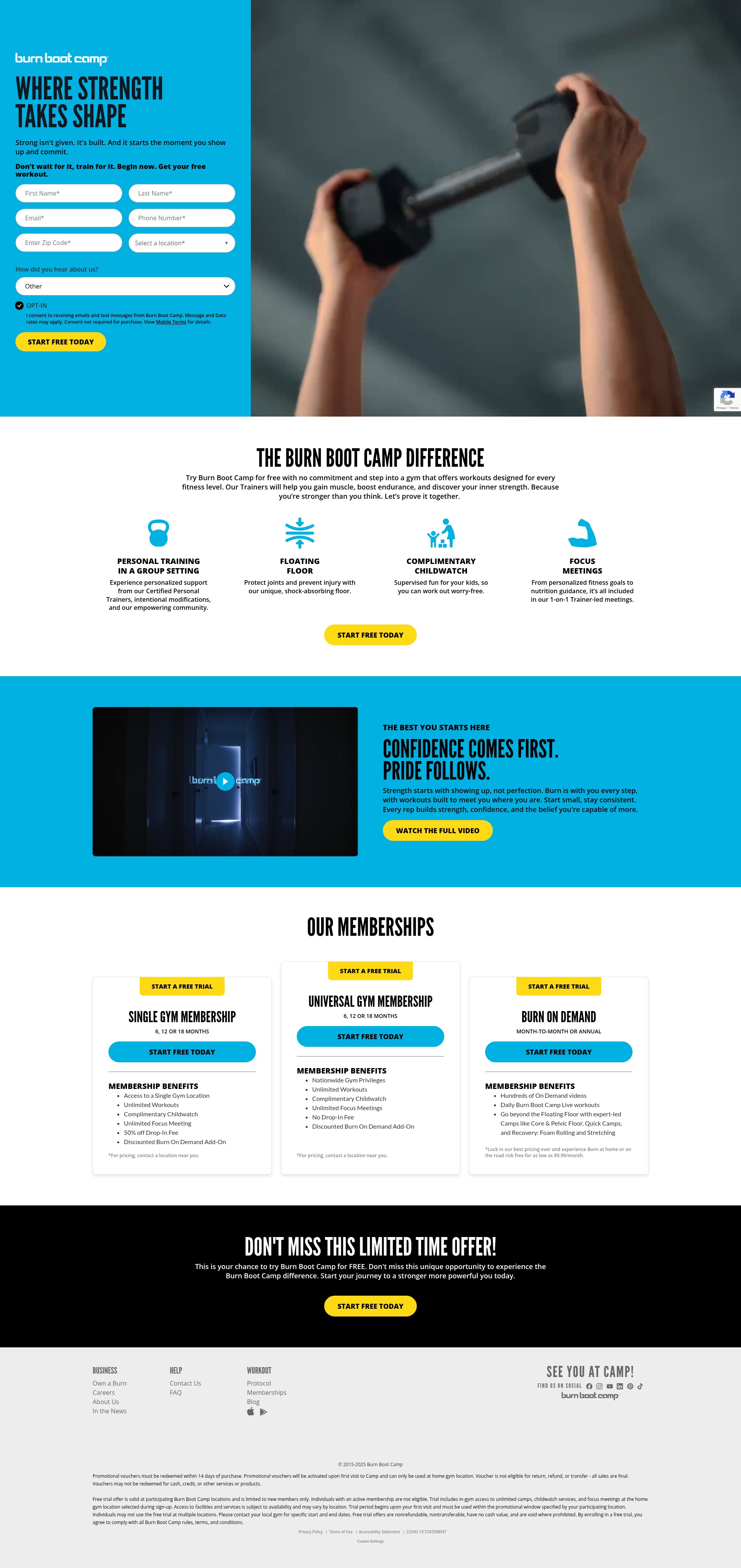 Landing Page