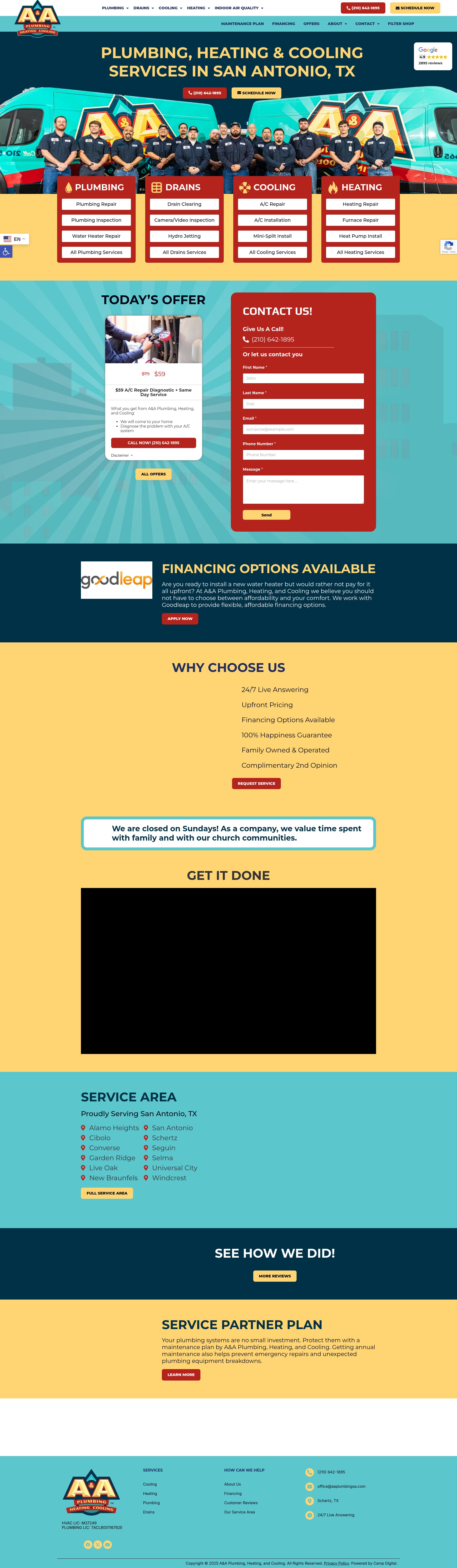 Landing Page