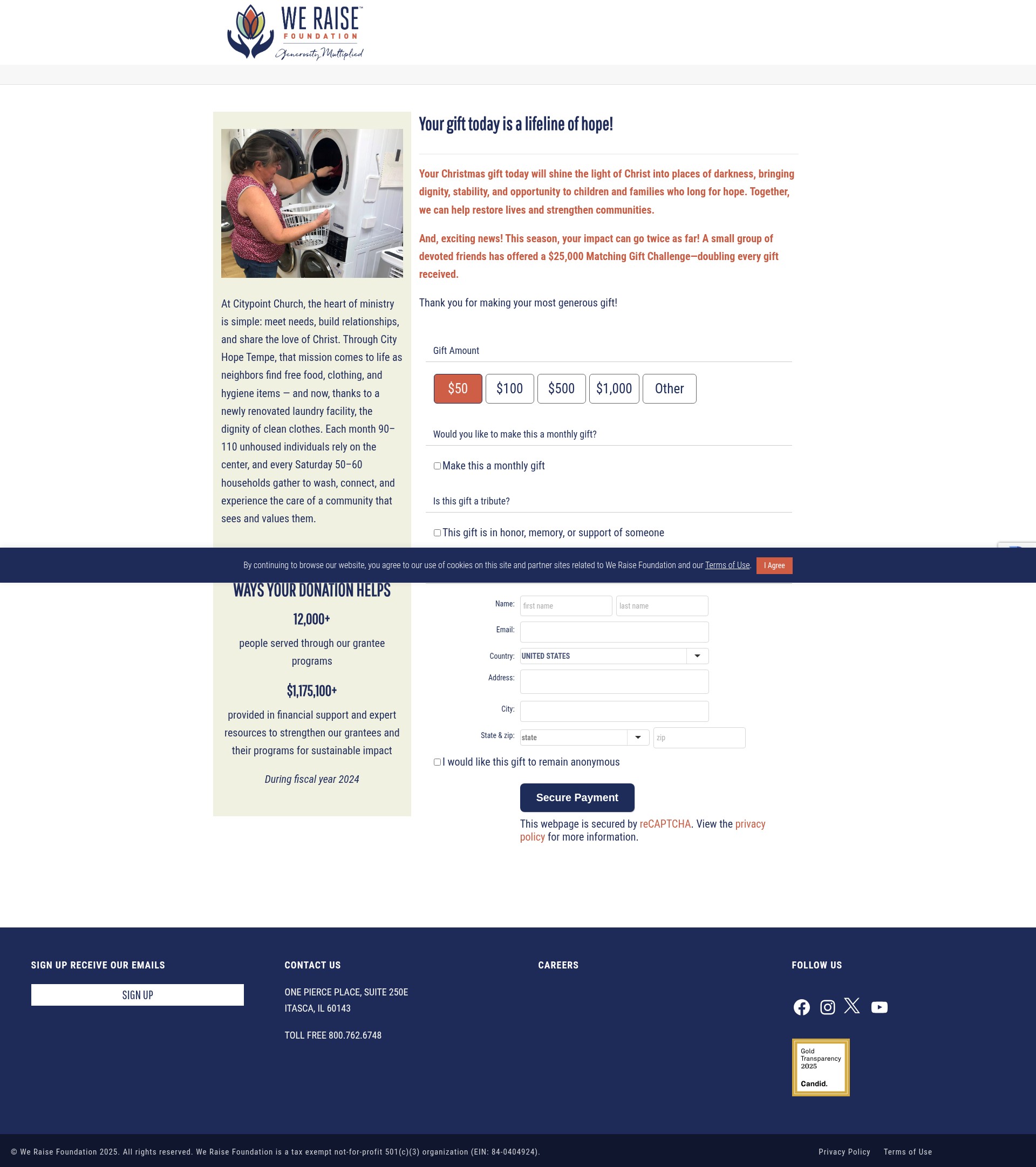 Landing Page