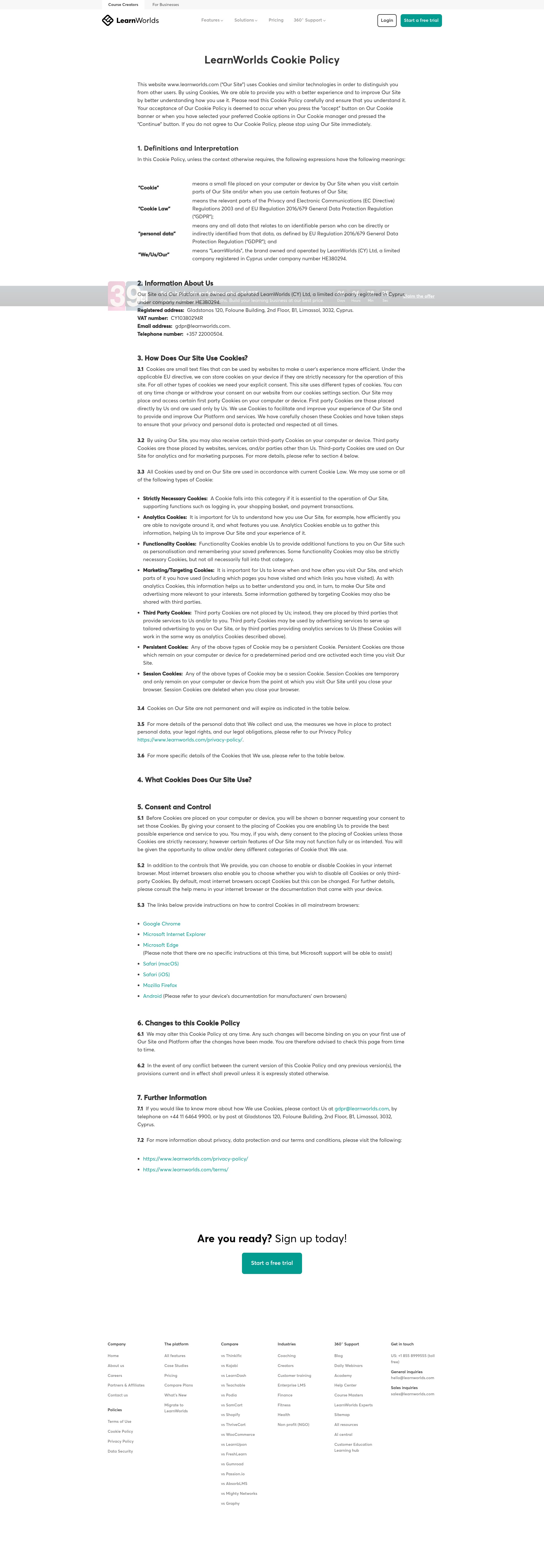 Landing Page