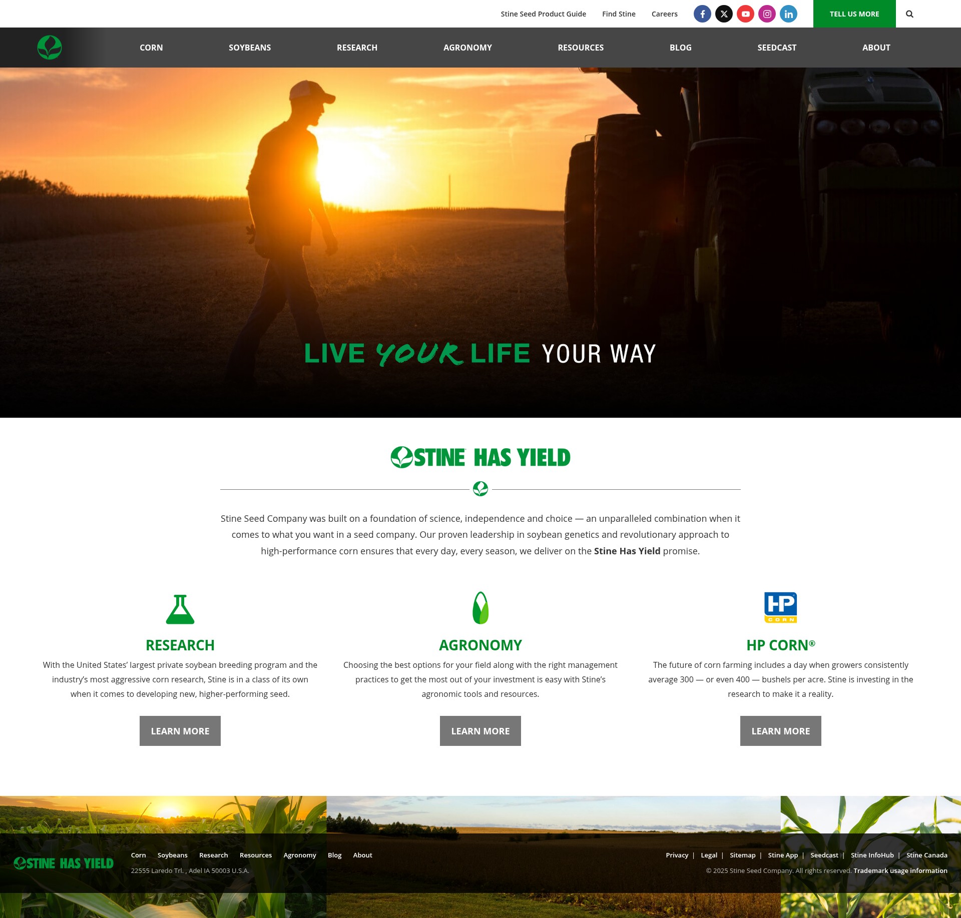Landing Page