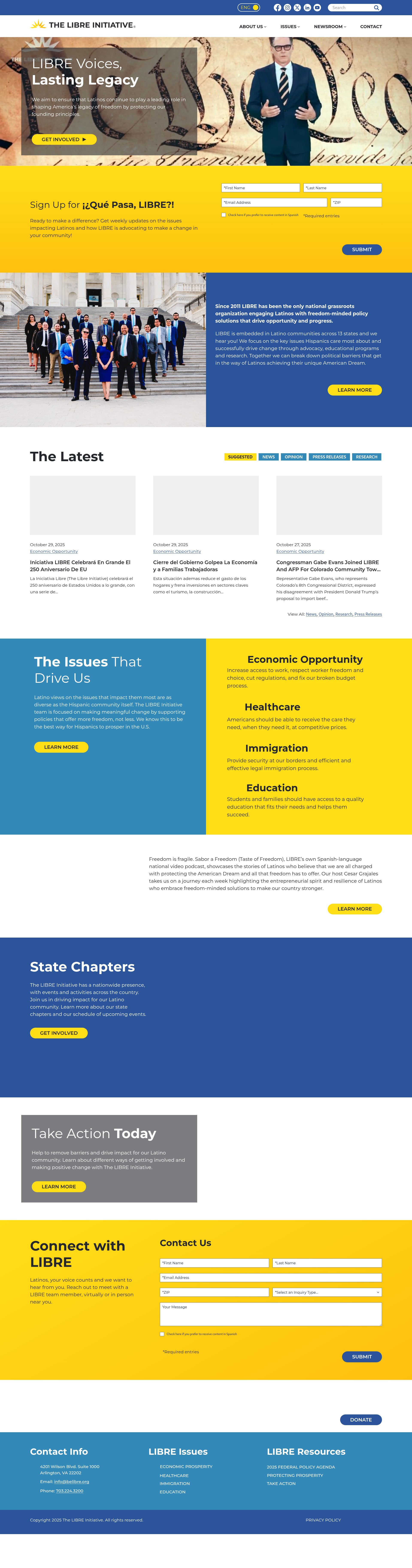 Landing Page
