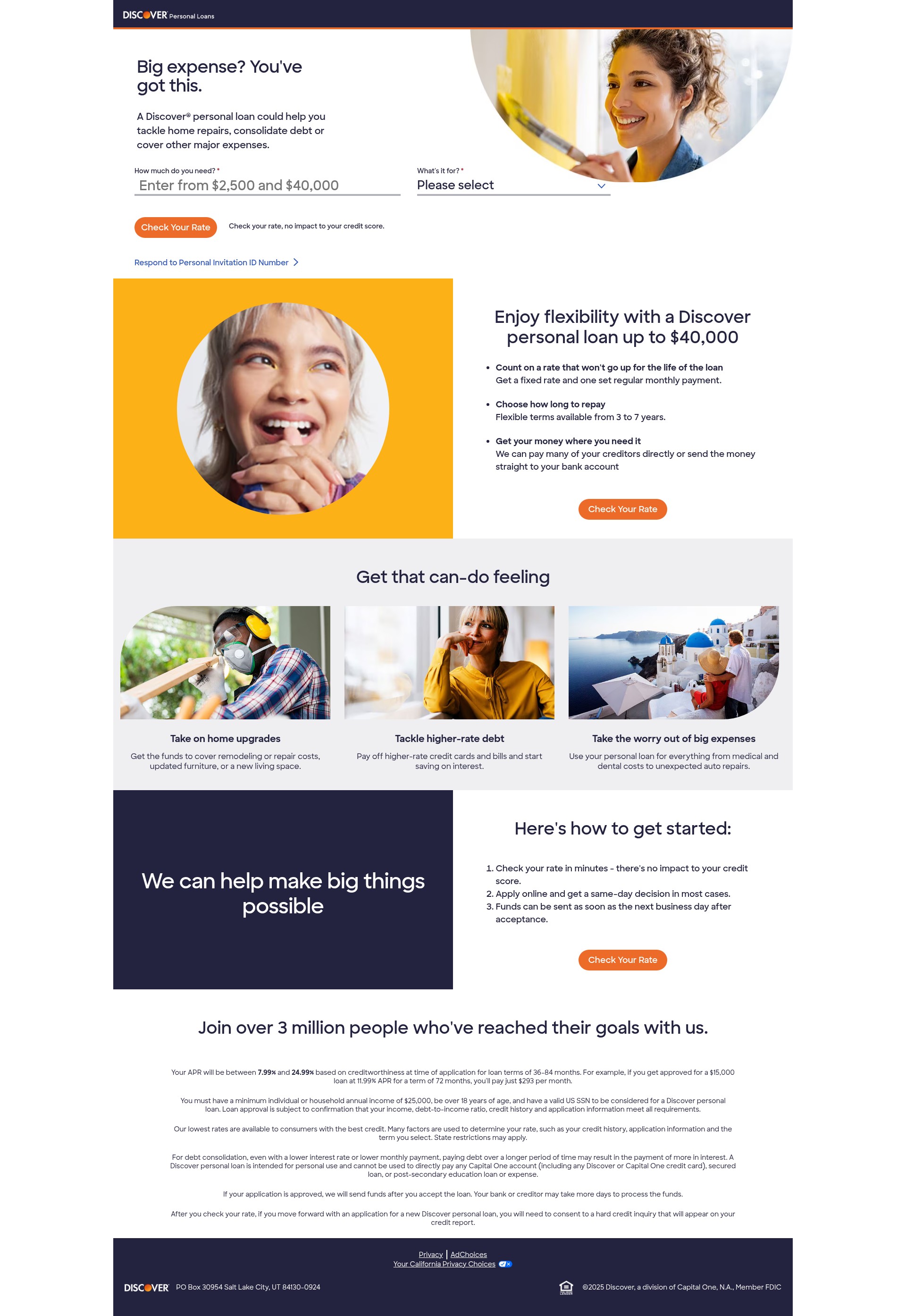 Landing Page