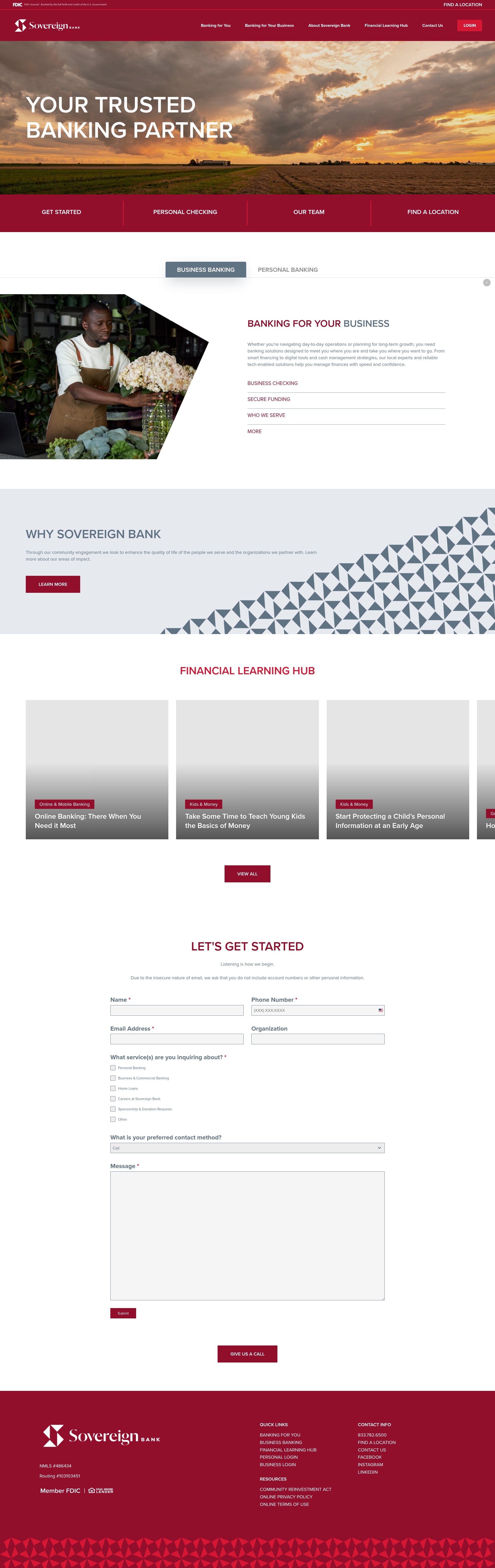 Landing Page