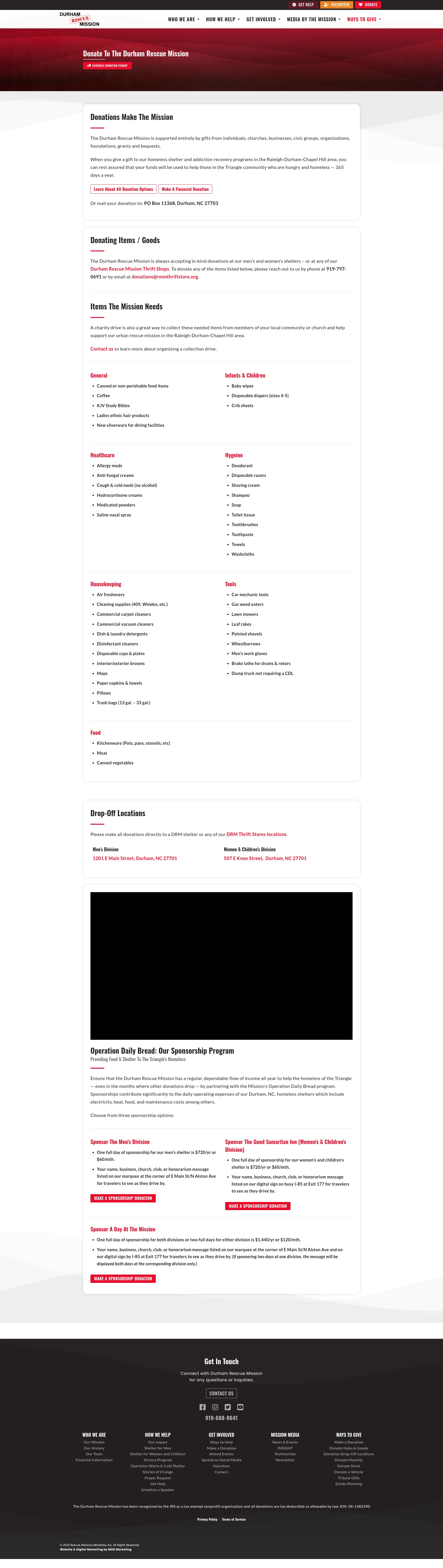 Landing Page