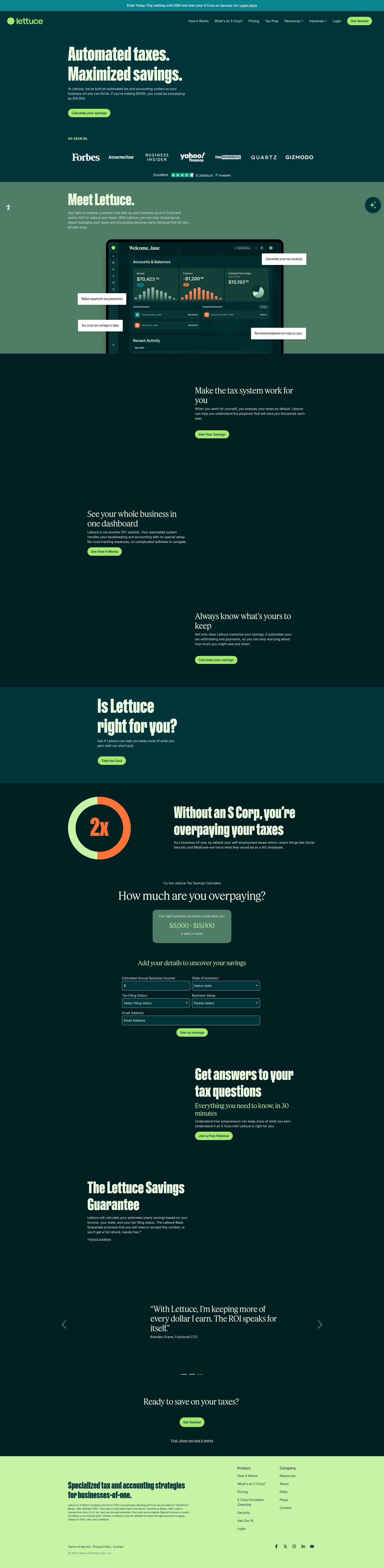 Landing Page
