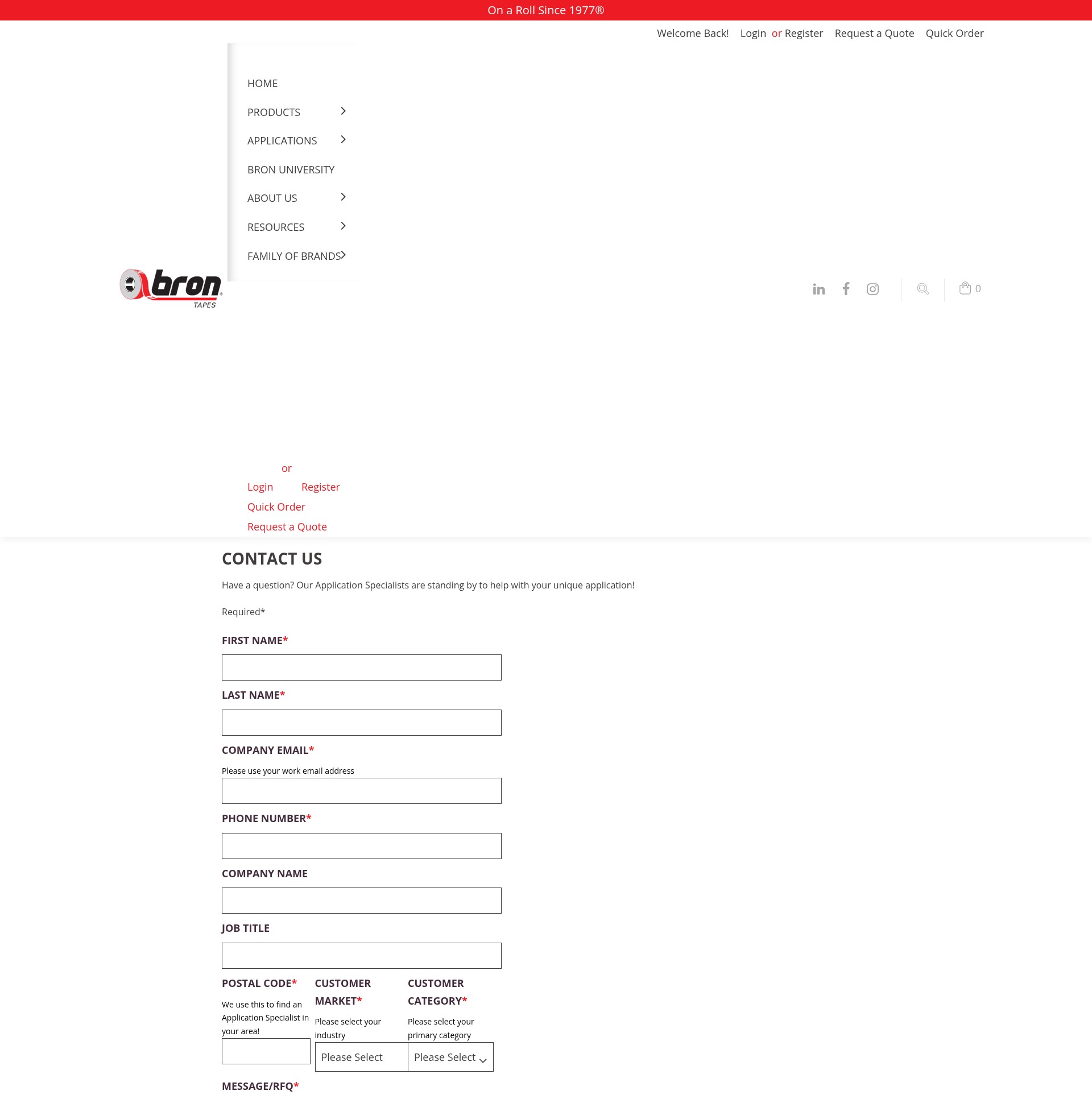 Landing Page