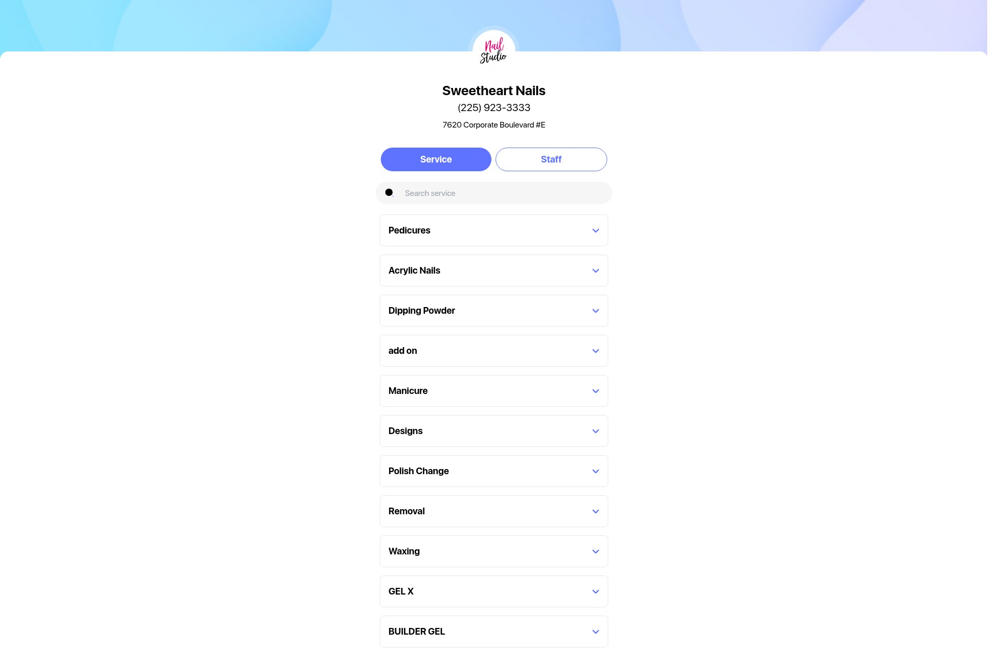 Landing Page