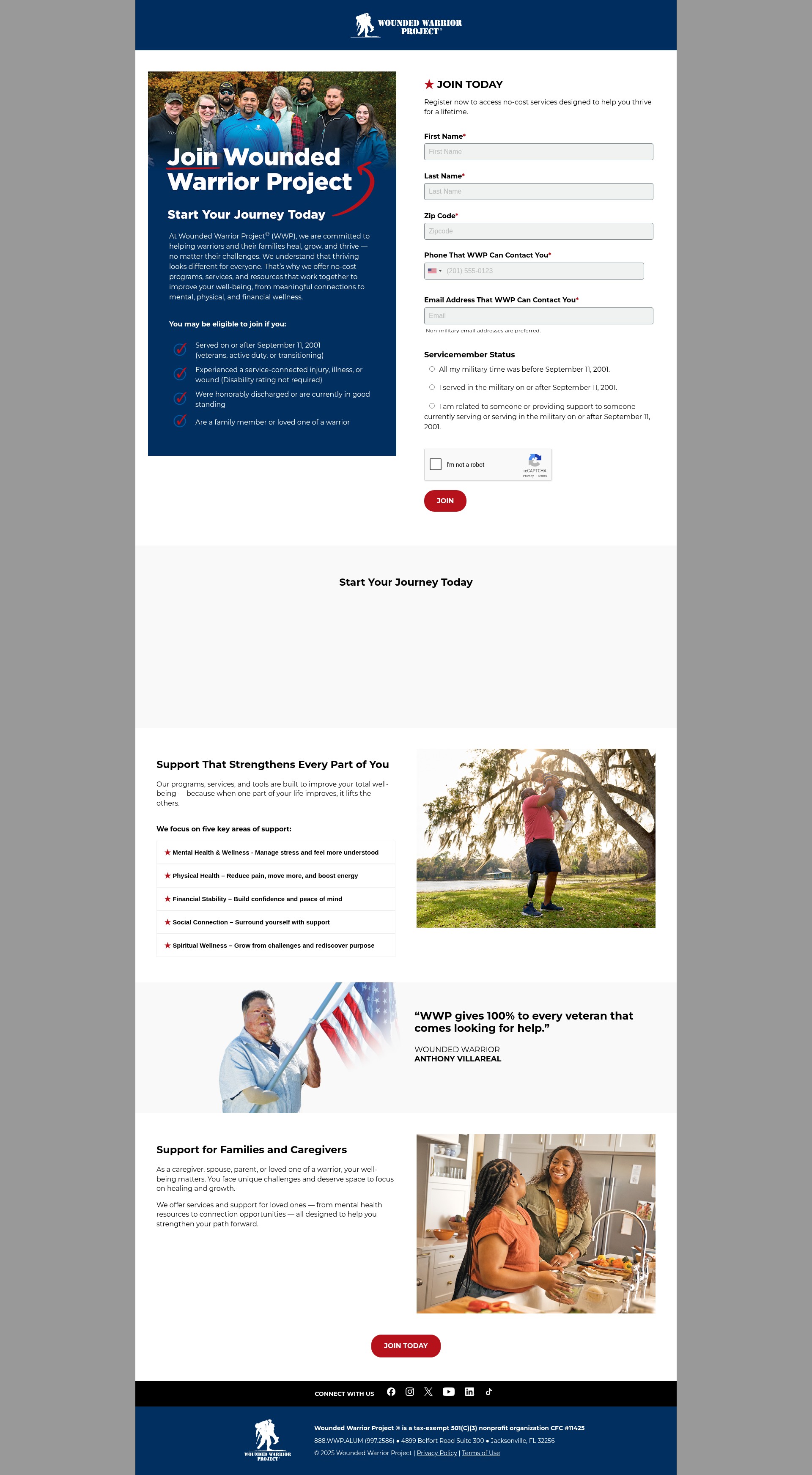 Landing Page