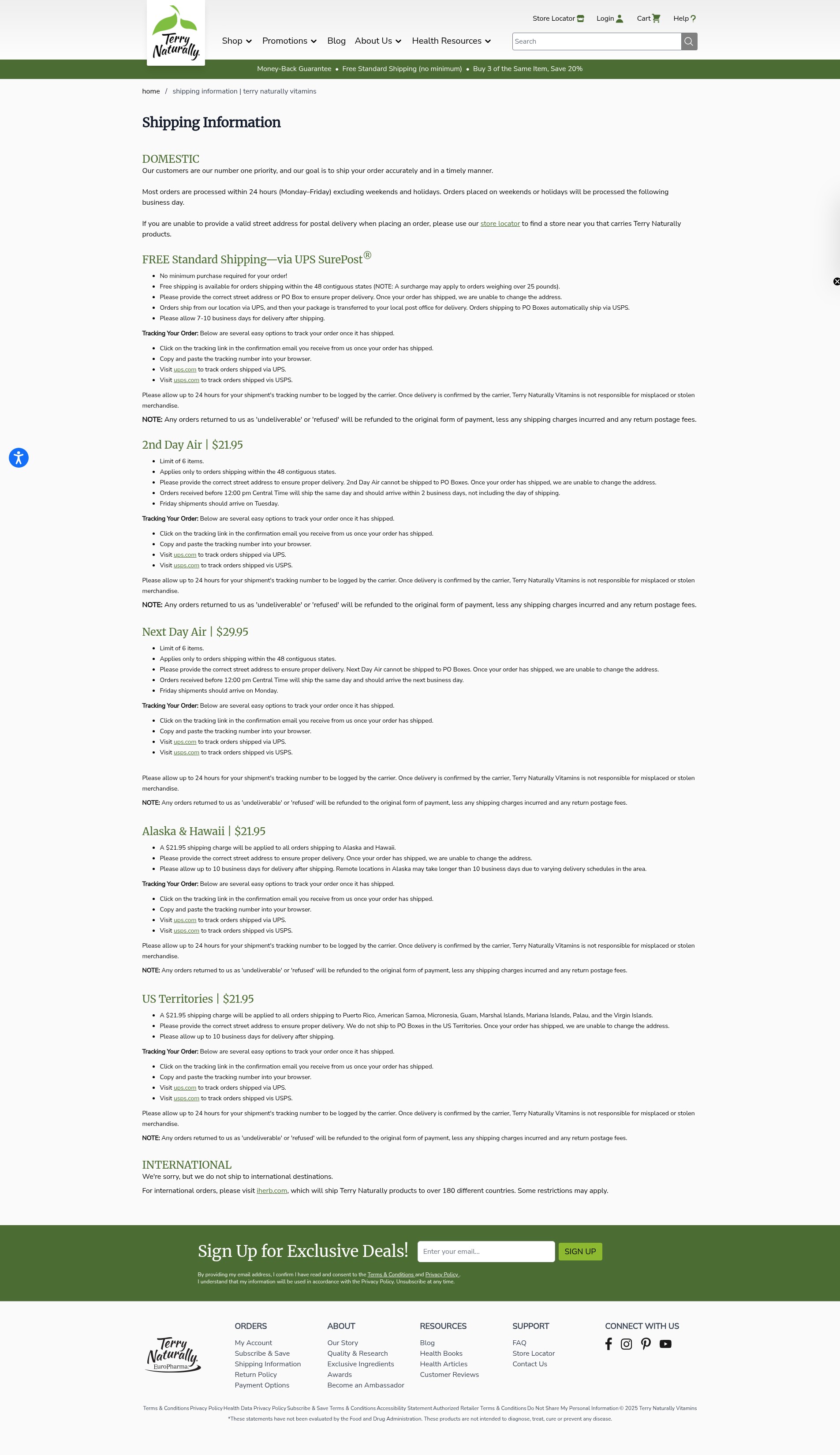 Landing Page