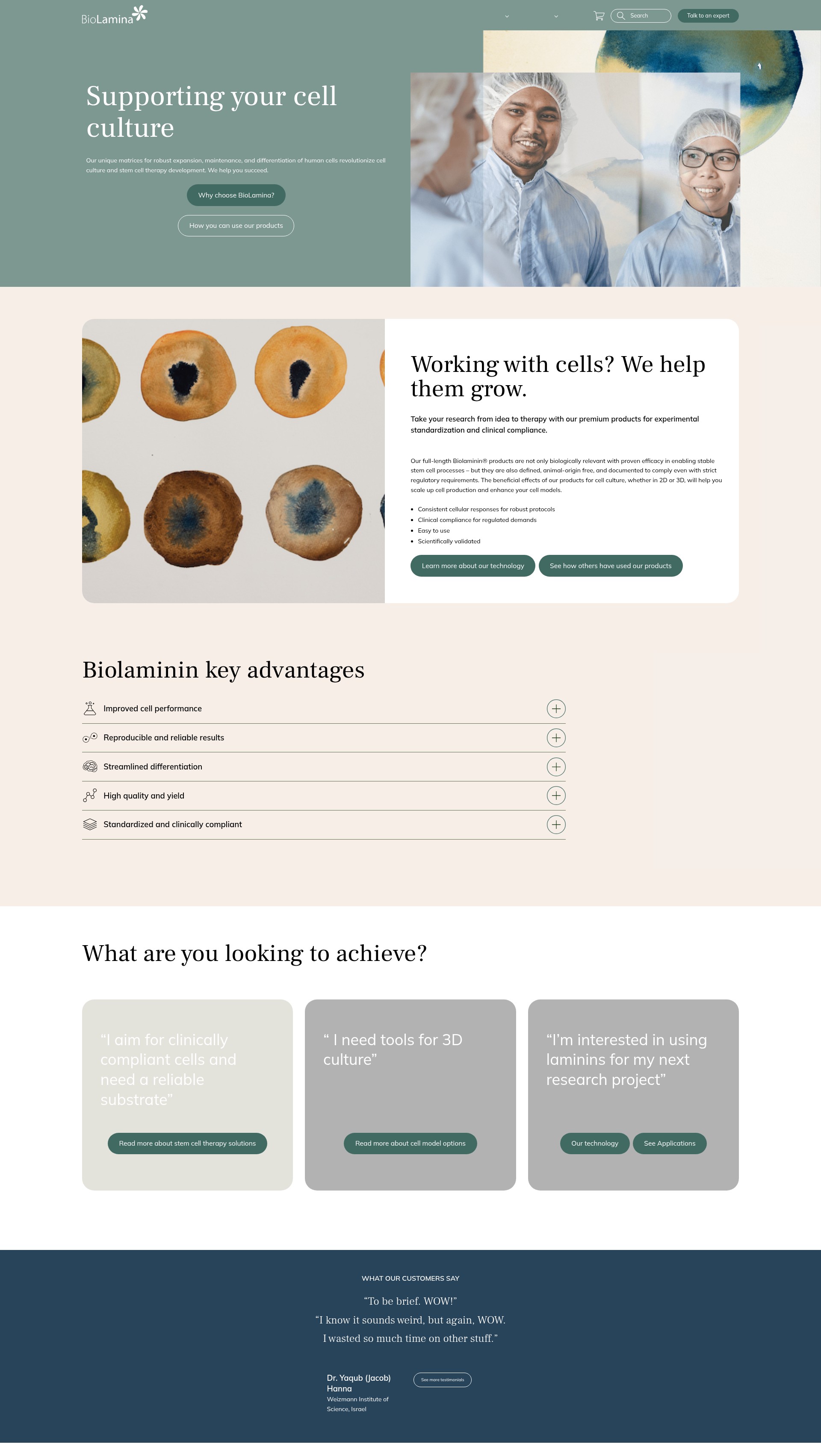 Landing Page