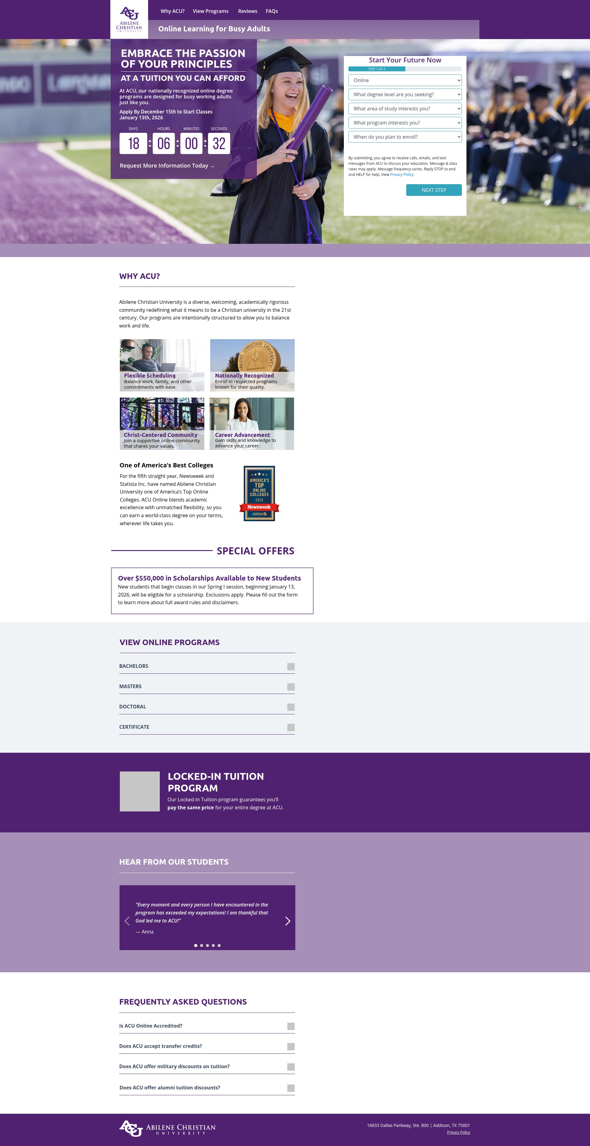 Landing Page