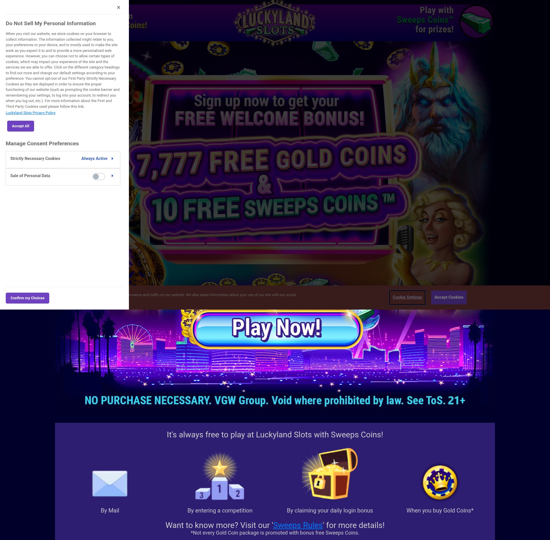 Landing Page