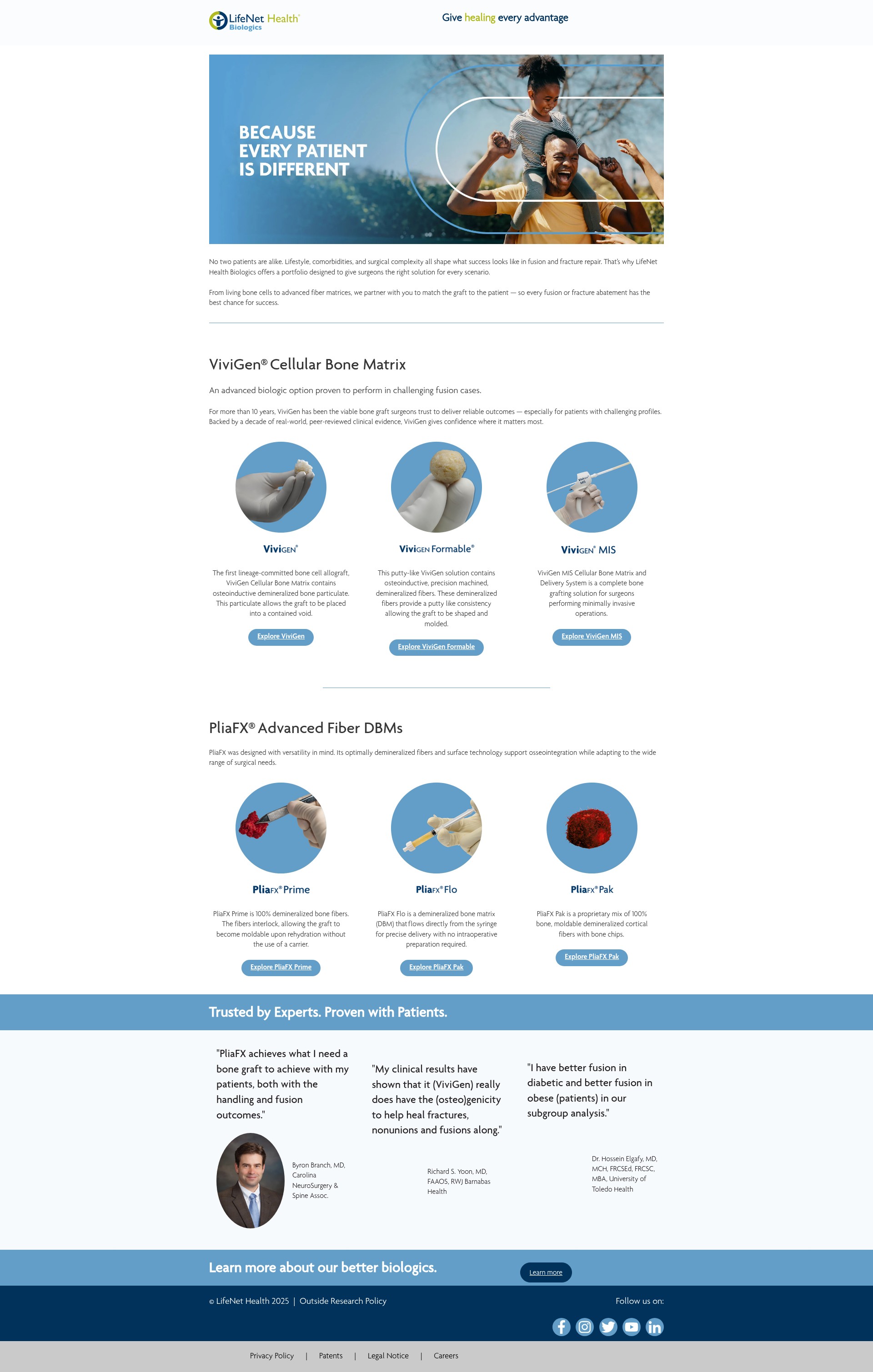 Landing Page