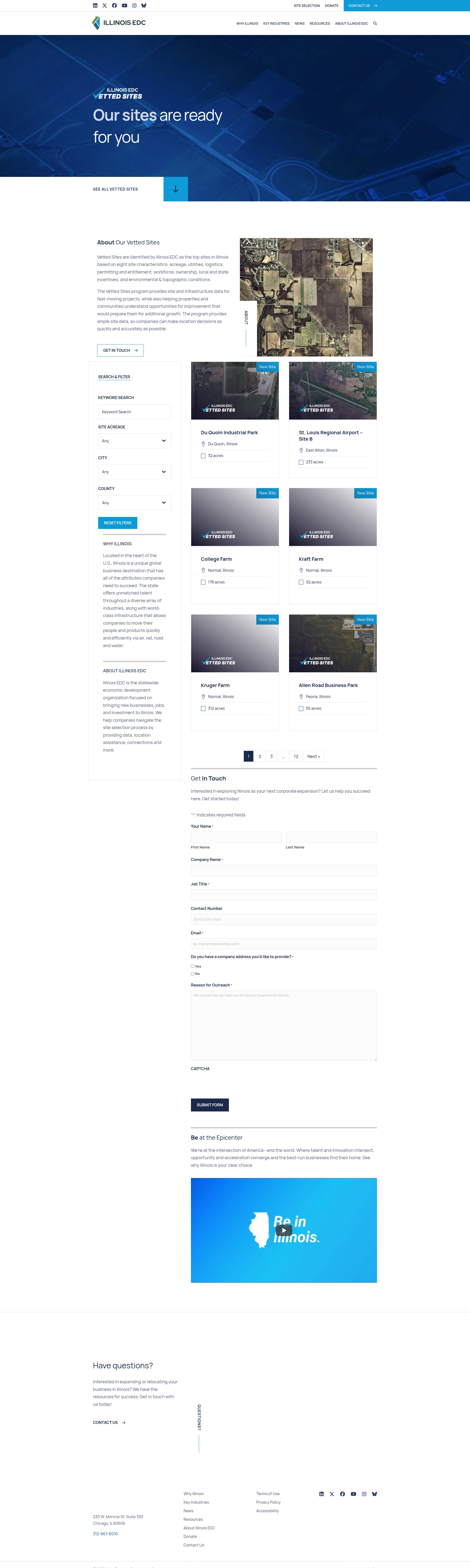 Landing Page