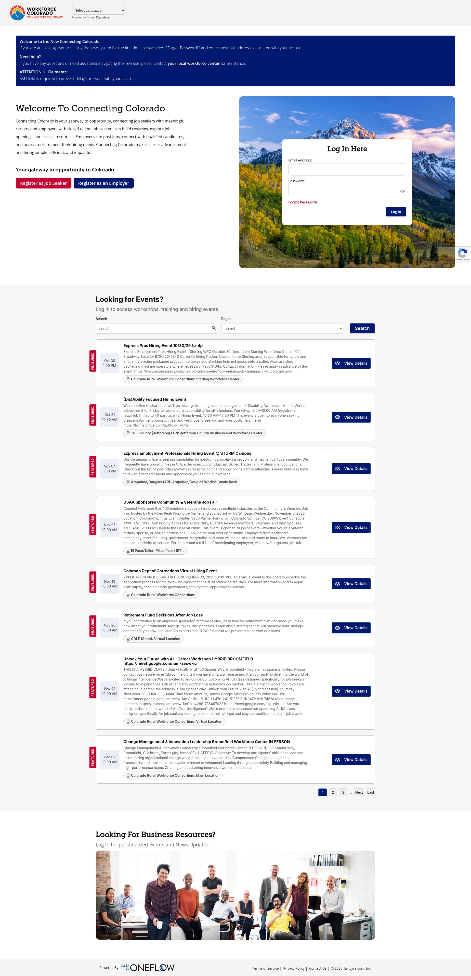 Landing Page