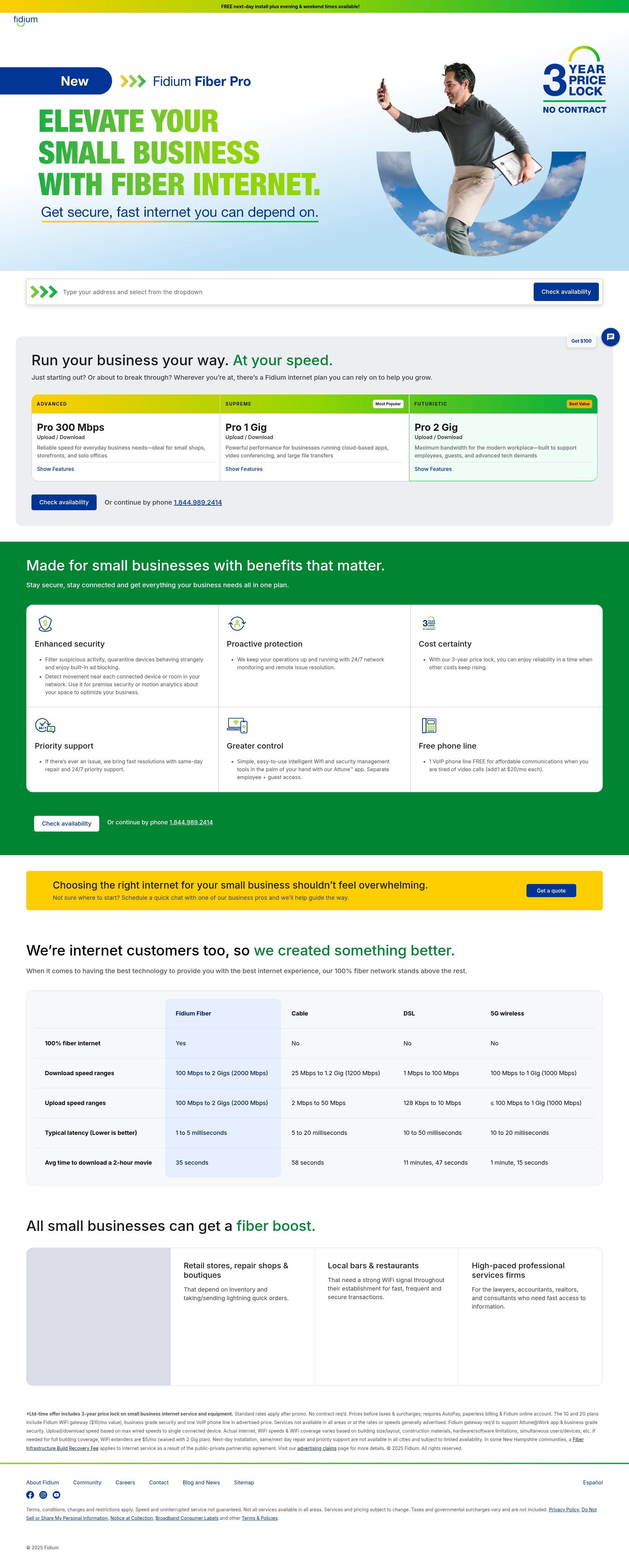 Landing Page