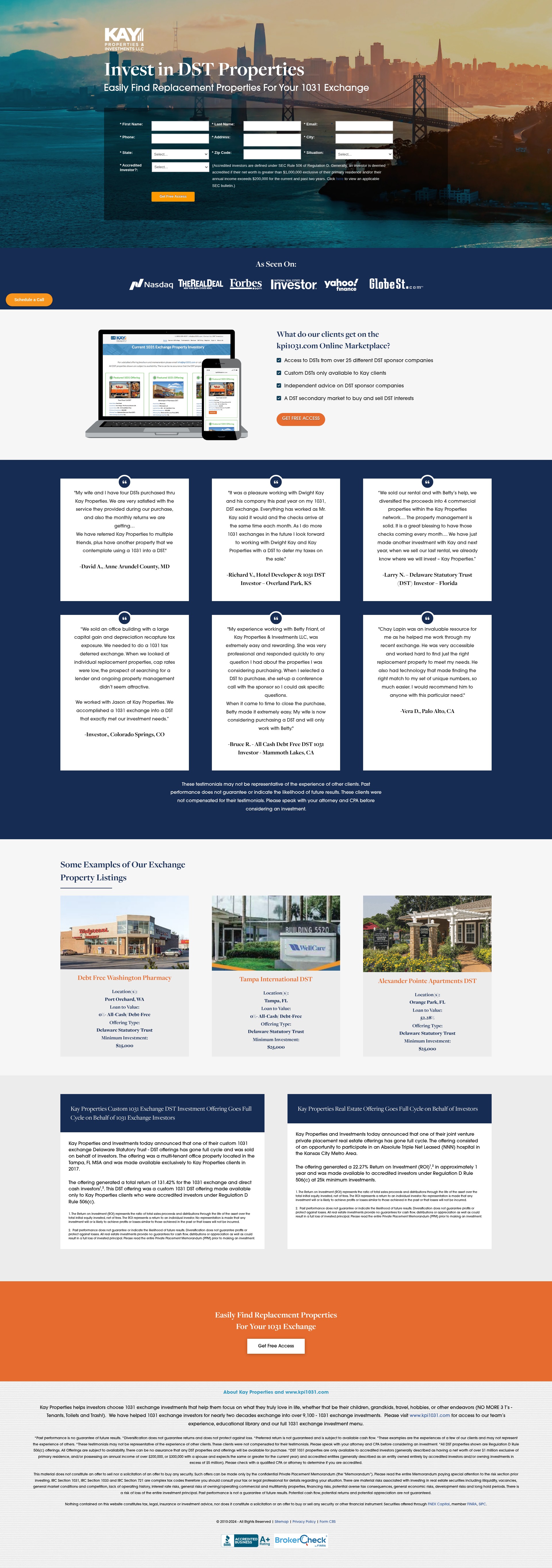 Landing Page