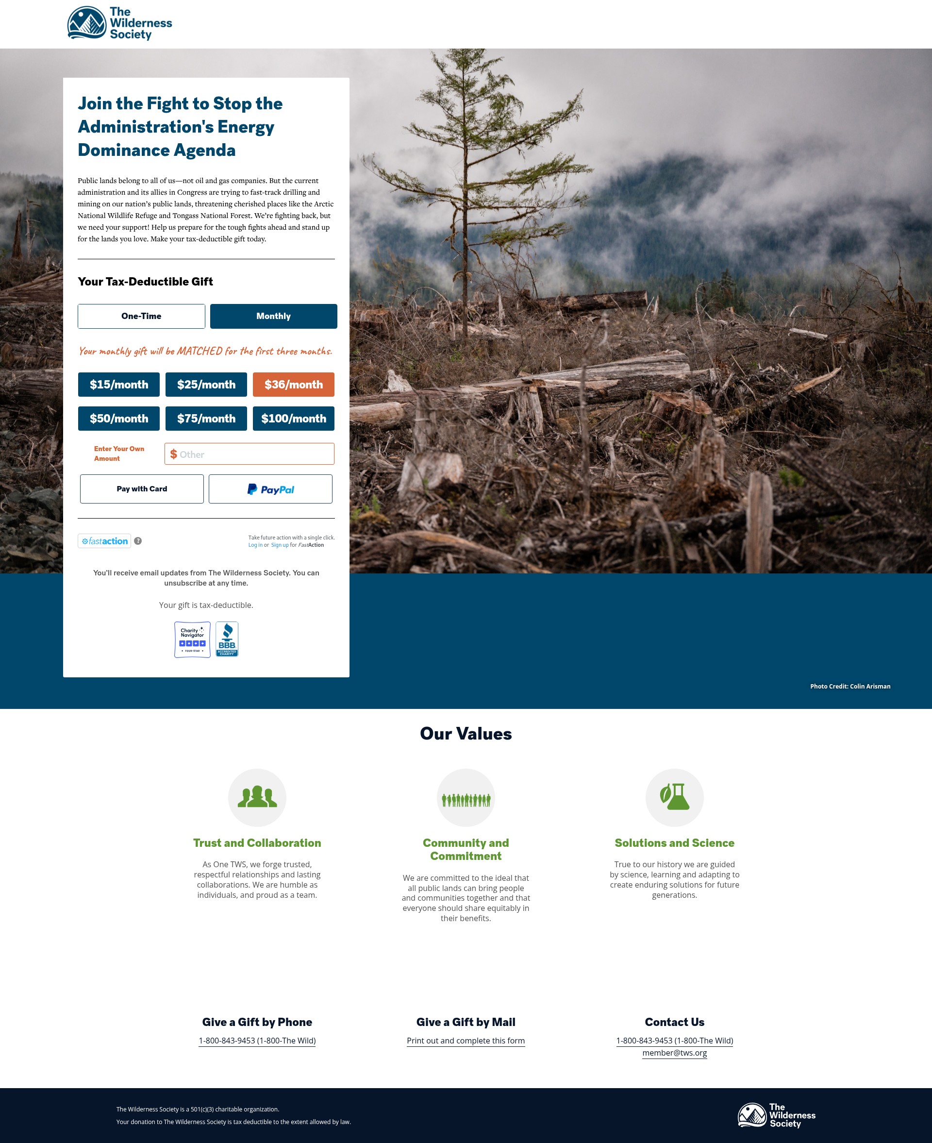 Landing Page