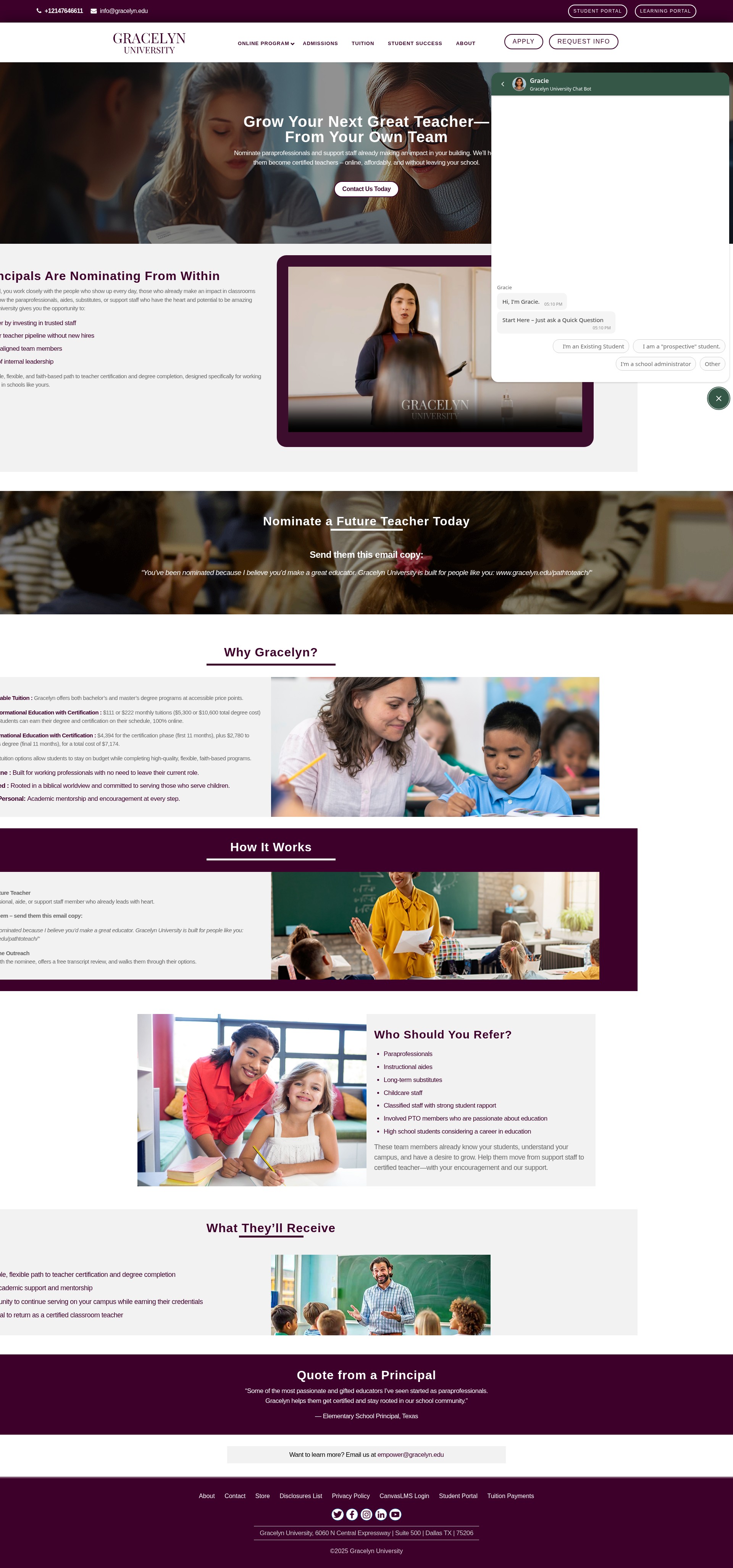 Landing Page