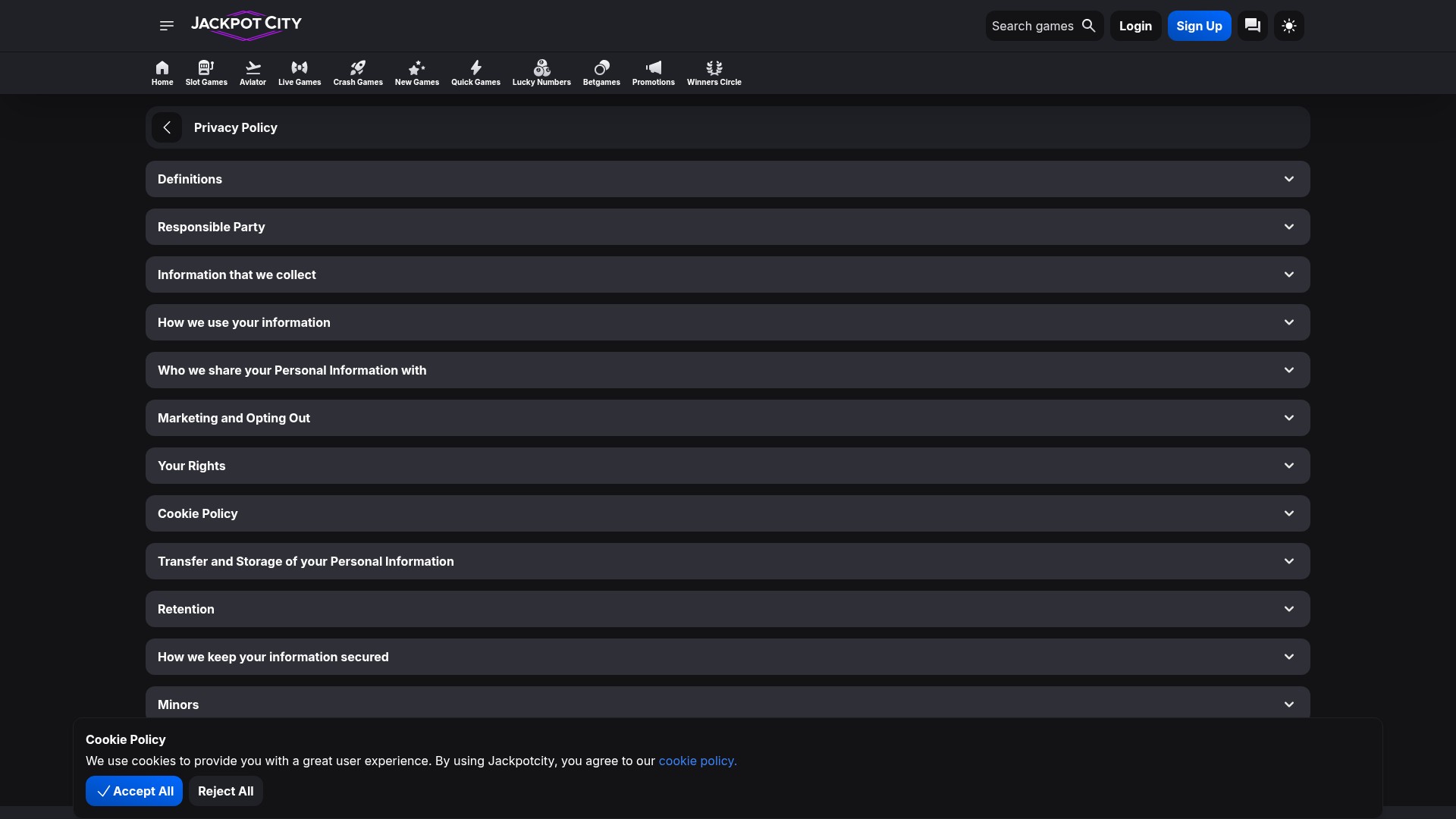 Landing Page