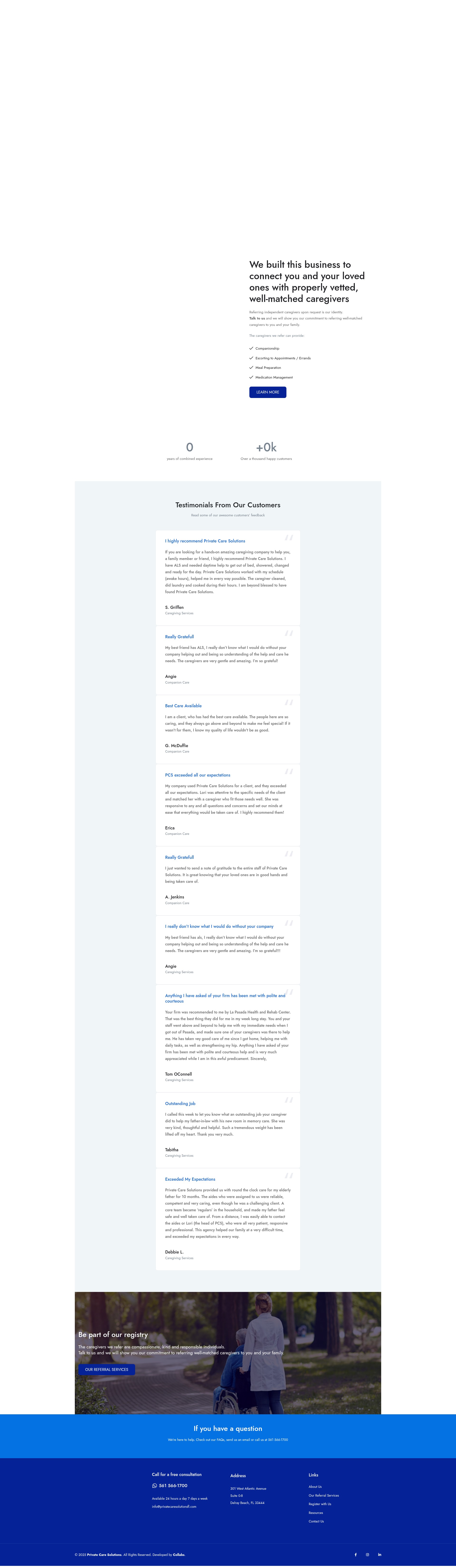 Landing Page