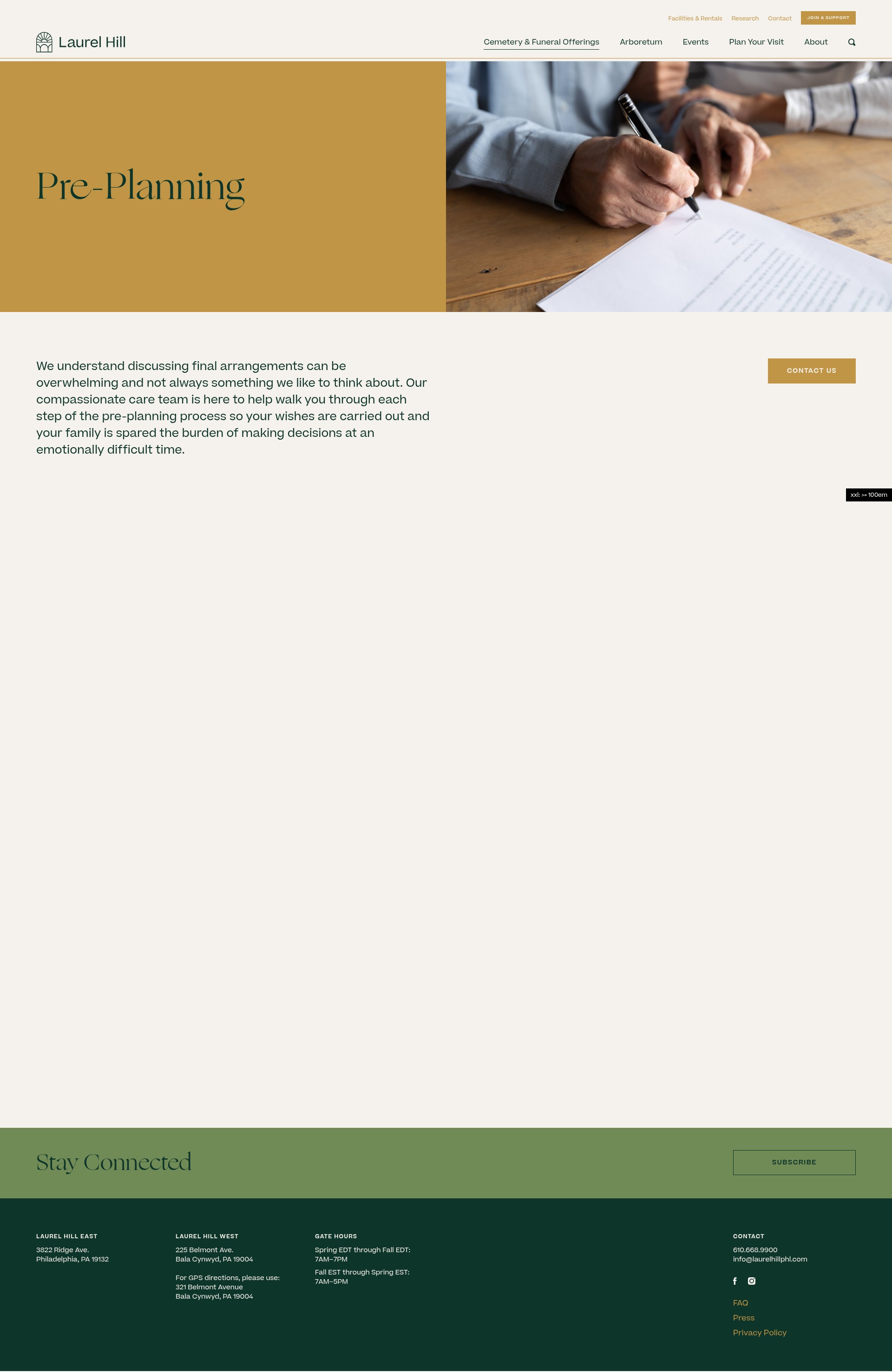 Landing Page
