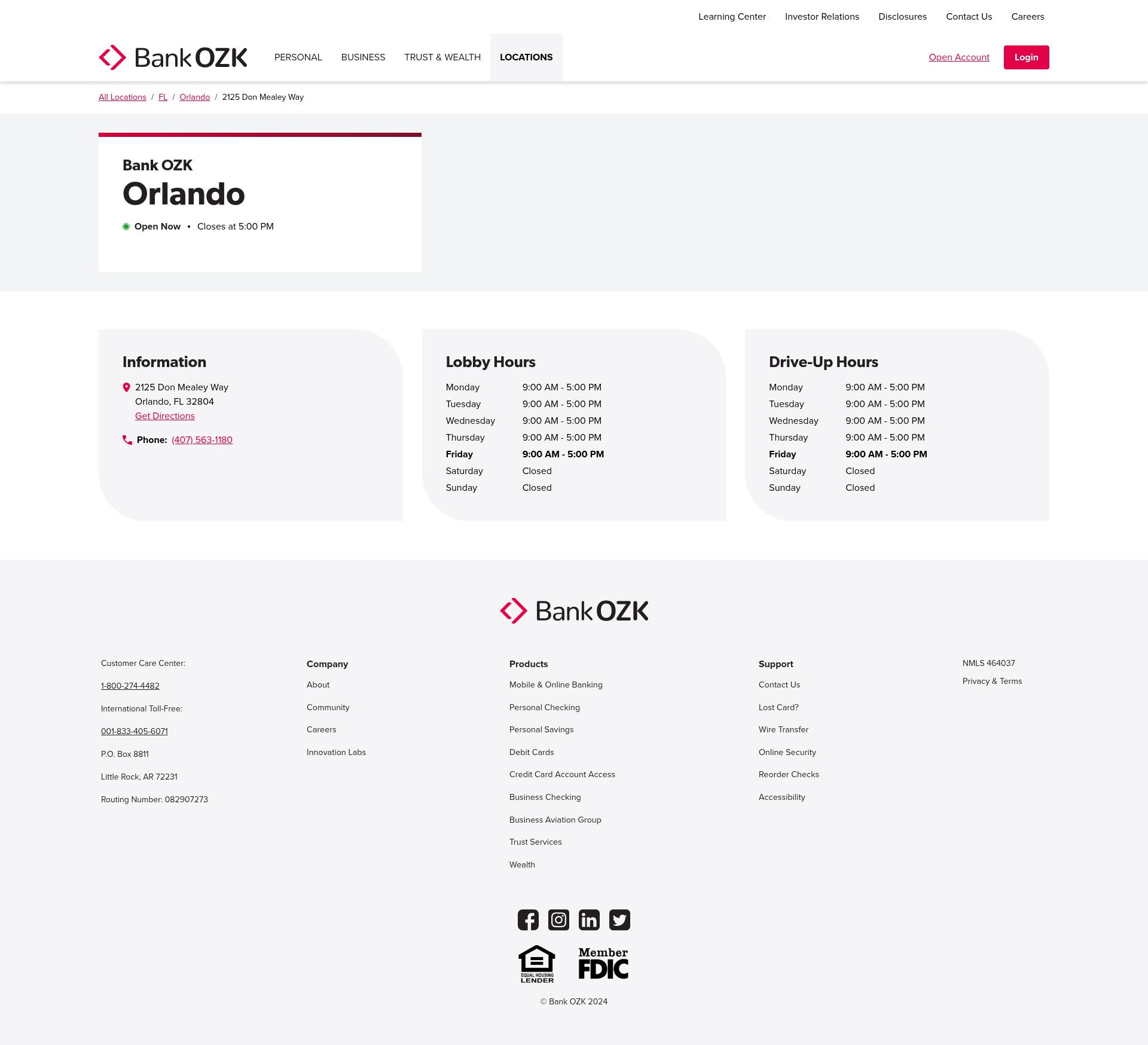 Landing Page