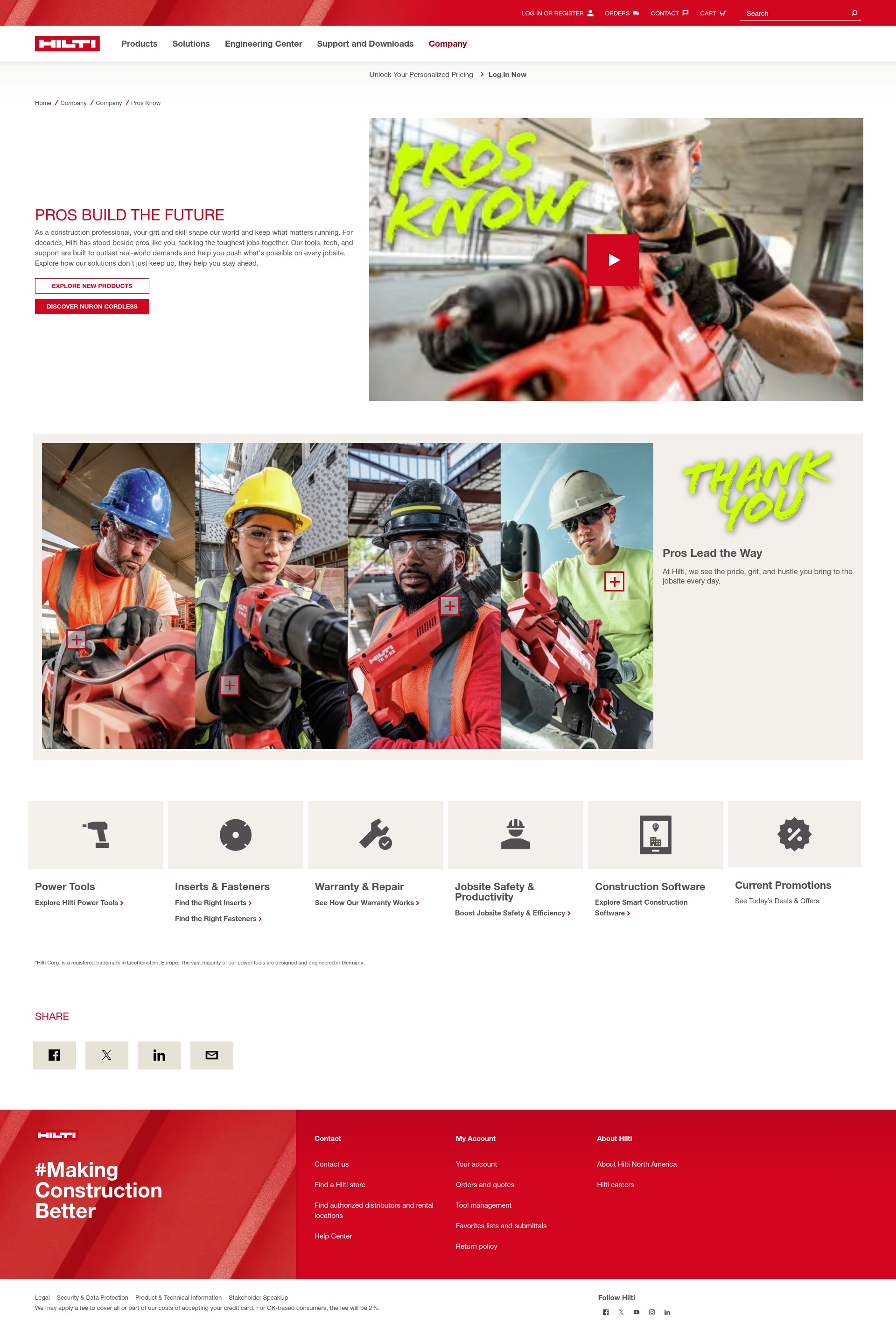 Landing Page