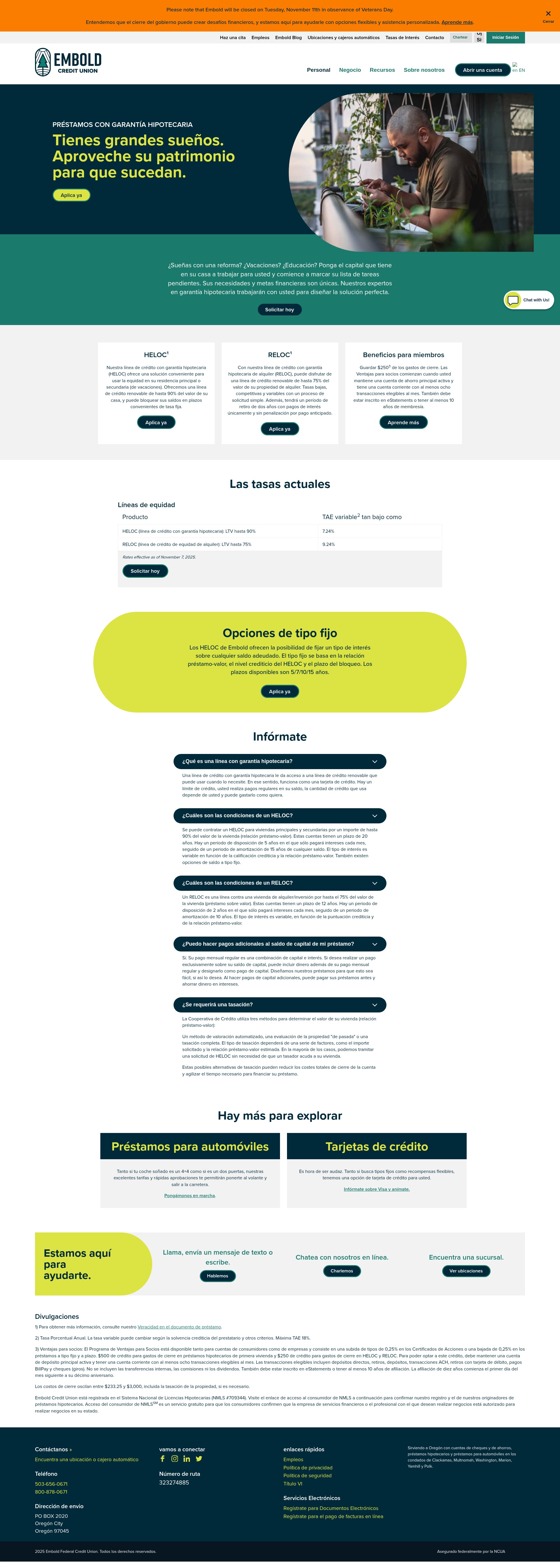 Landing Page