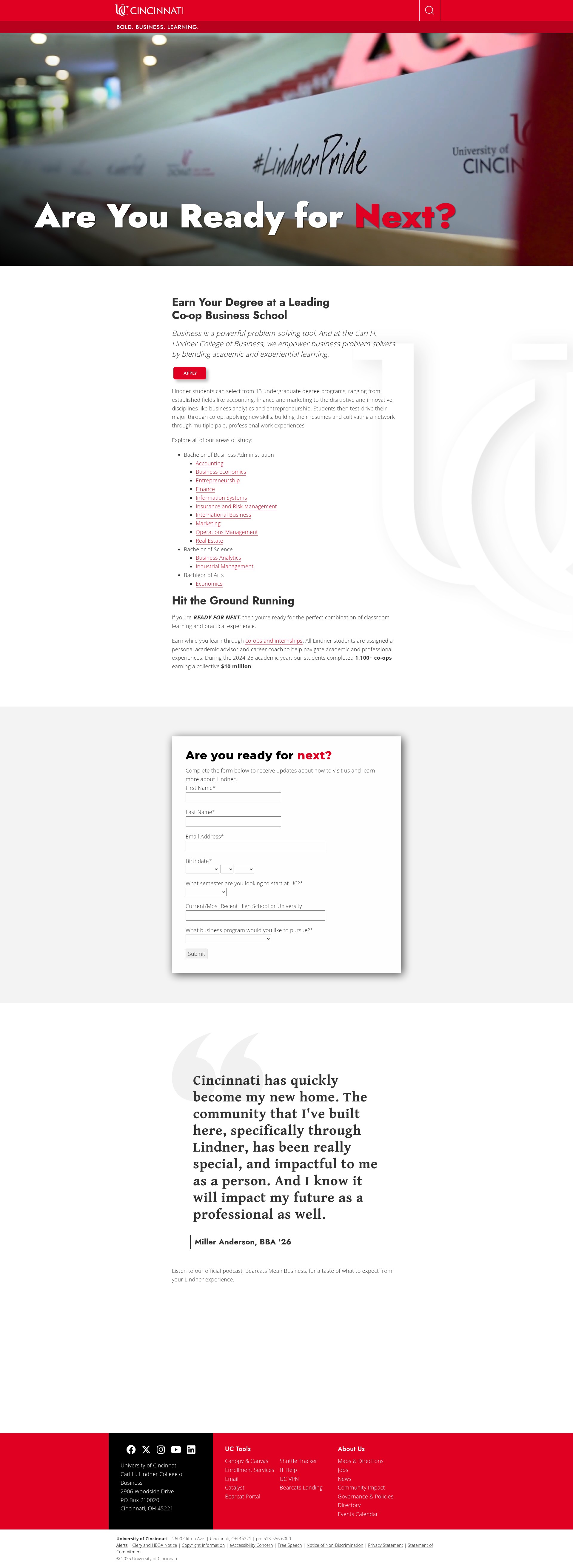 Landing Page
