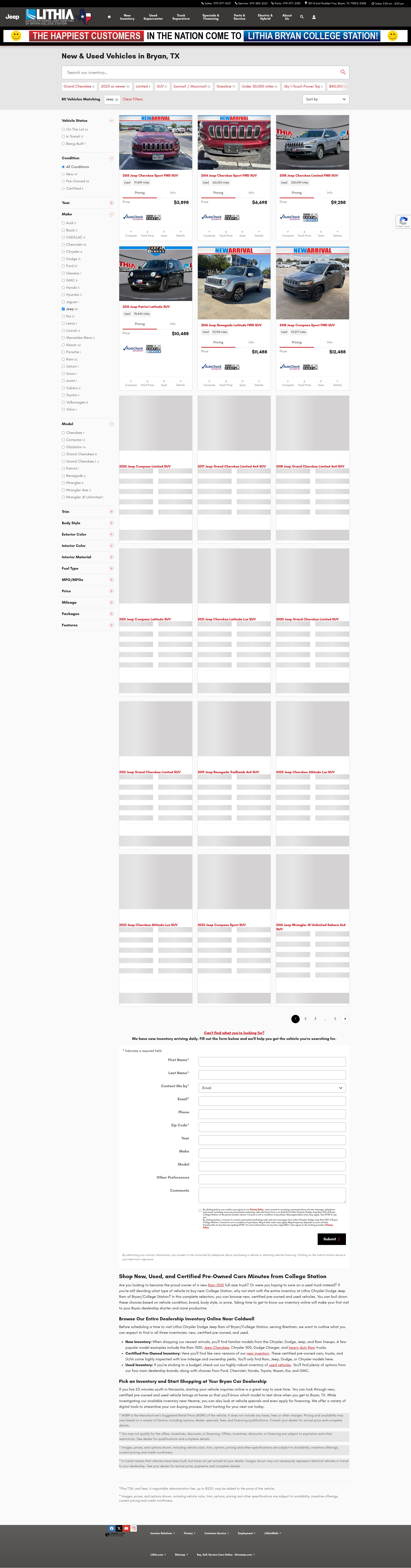 Landing Page