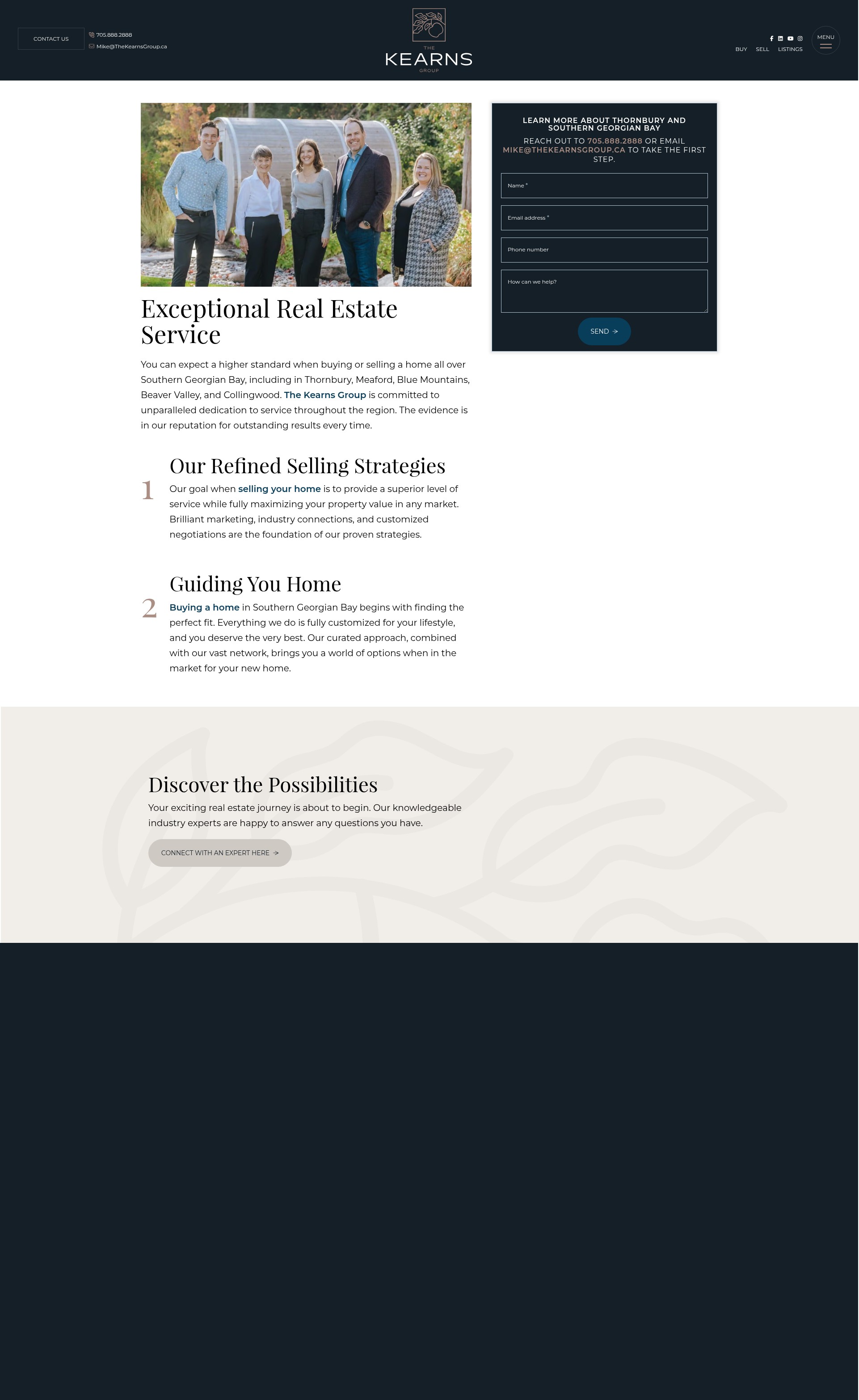 Landing Page