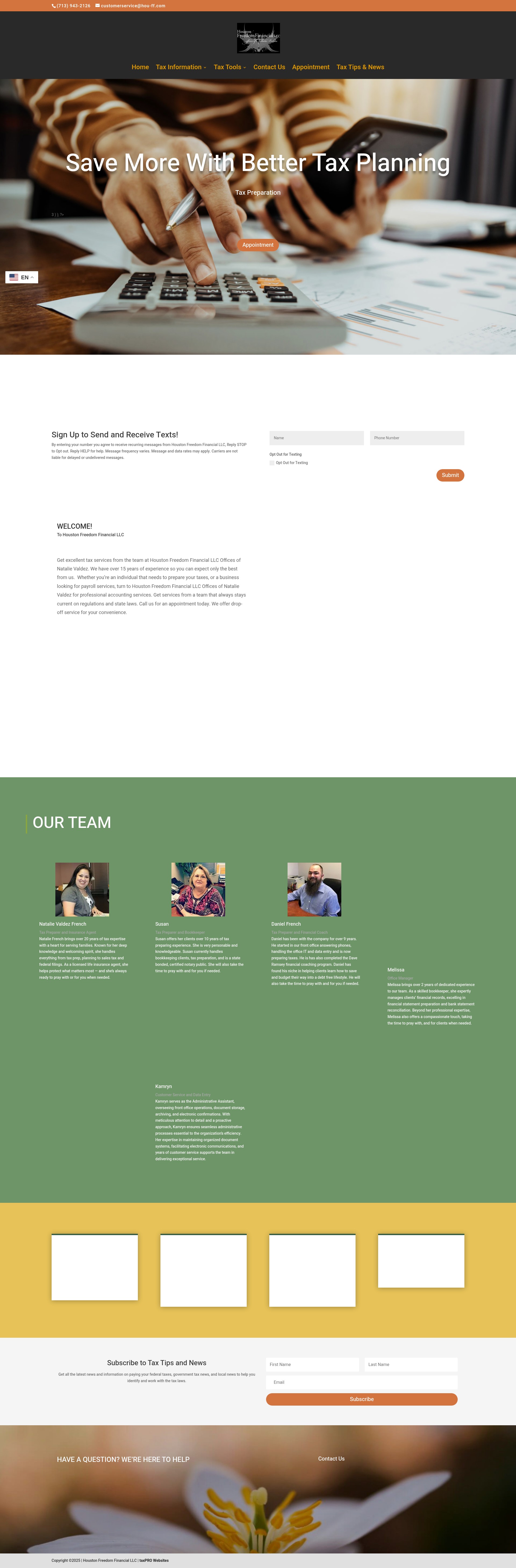 Landing Page