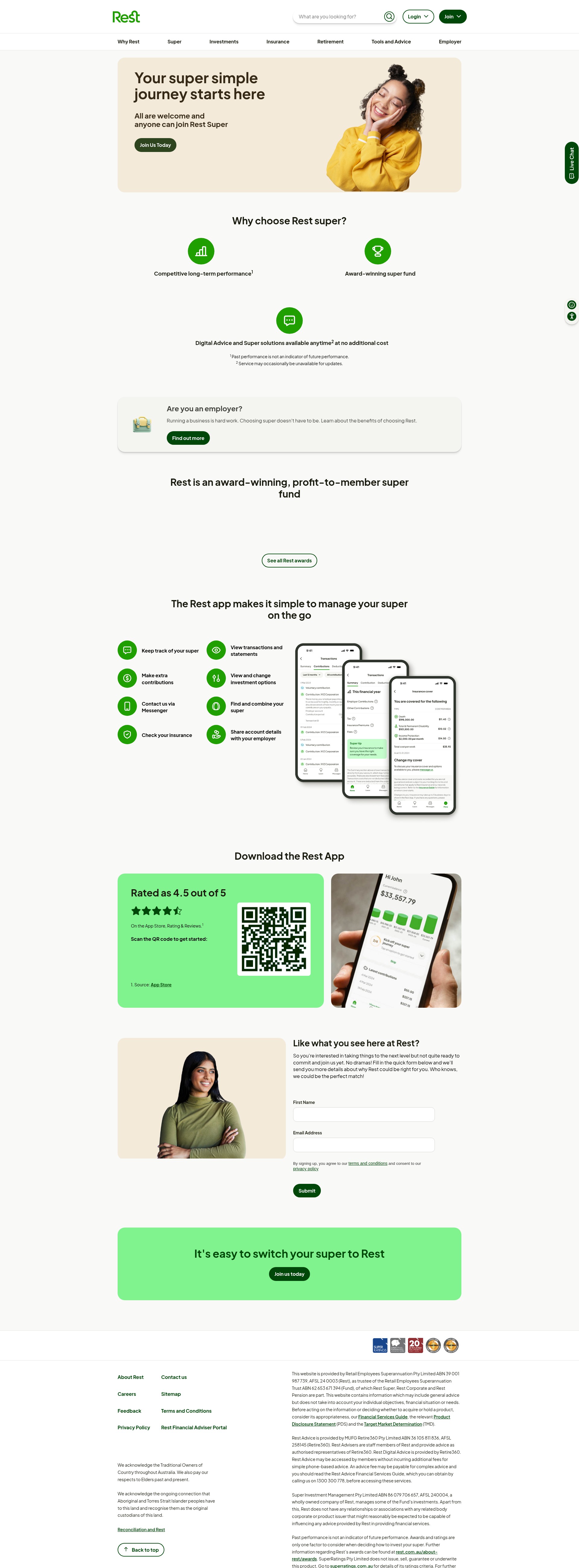 Landing Page